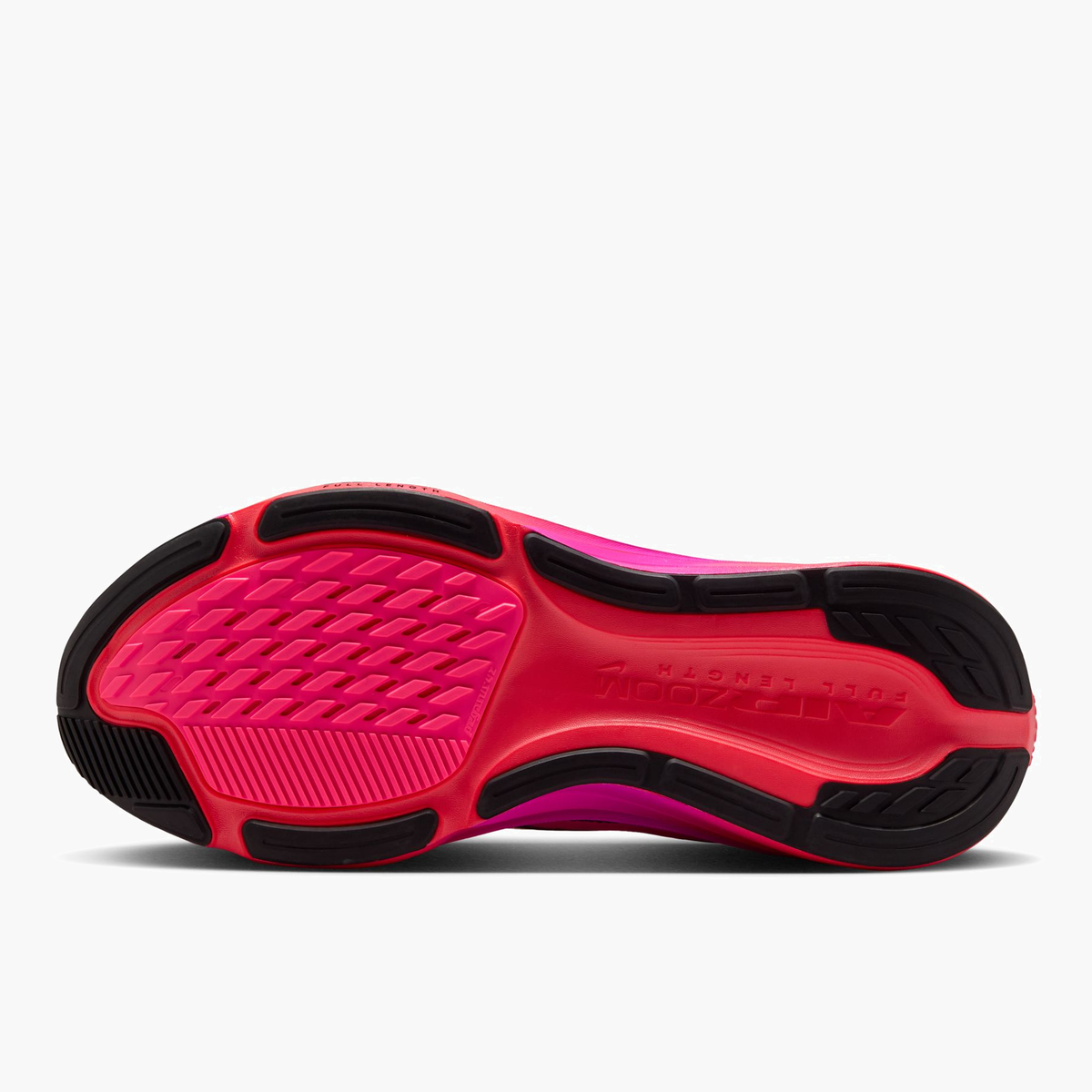 Sole angle shot of Women's Pegasus 42 in Hyper Pink / Black-Laser Crimson