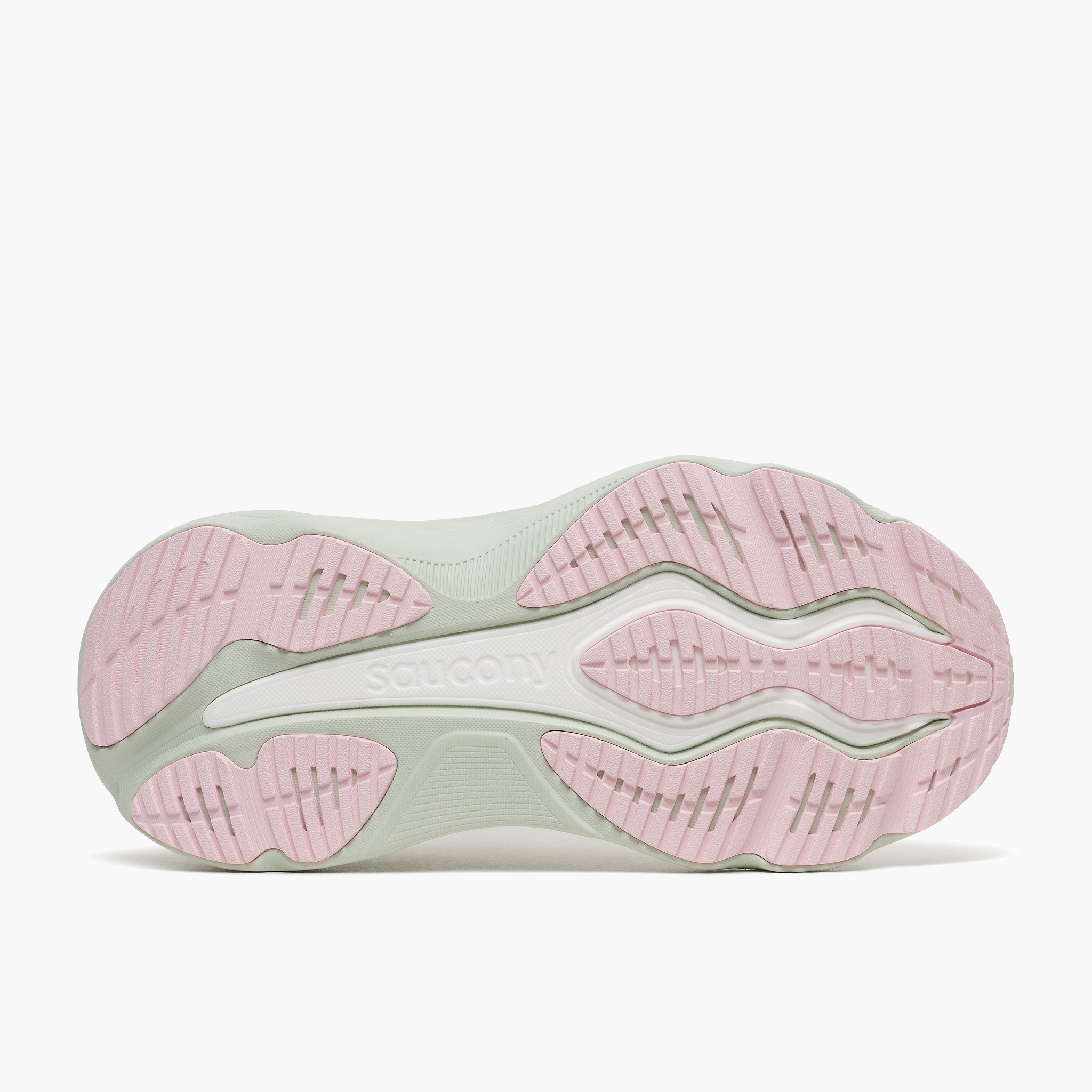 Sole angle shot of Women's Hurricane 26 in White / Cast