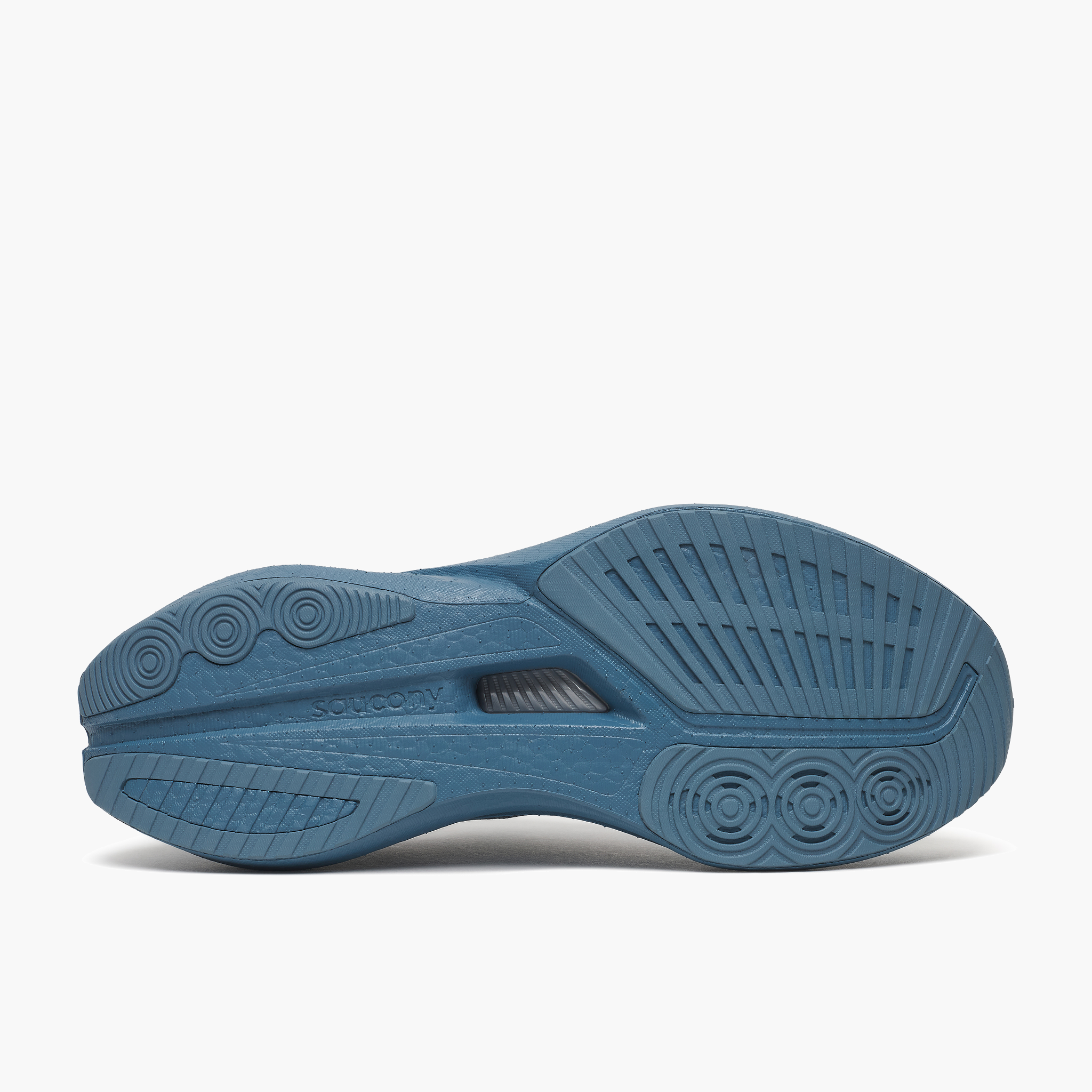 Sole angle shot of Men's Endorphin Speed 5 in Windward / Sil