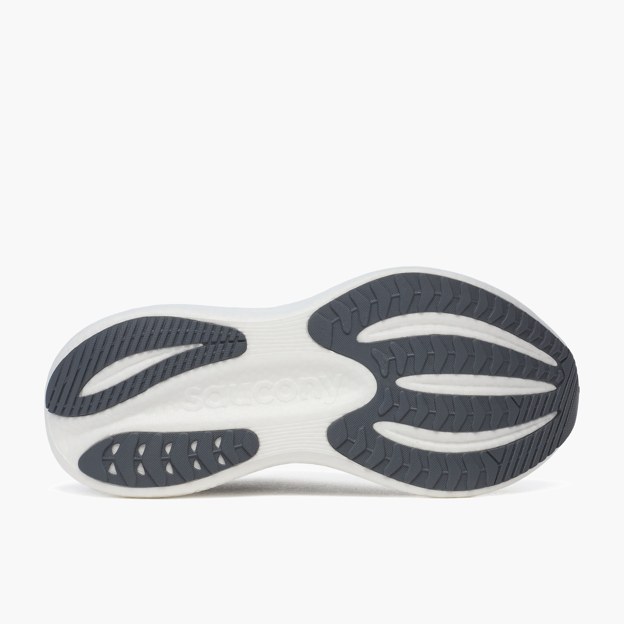 Sole angle shot of Women's Triumph 23 in Black / White