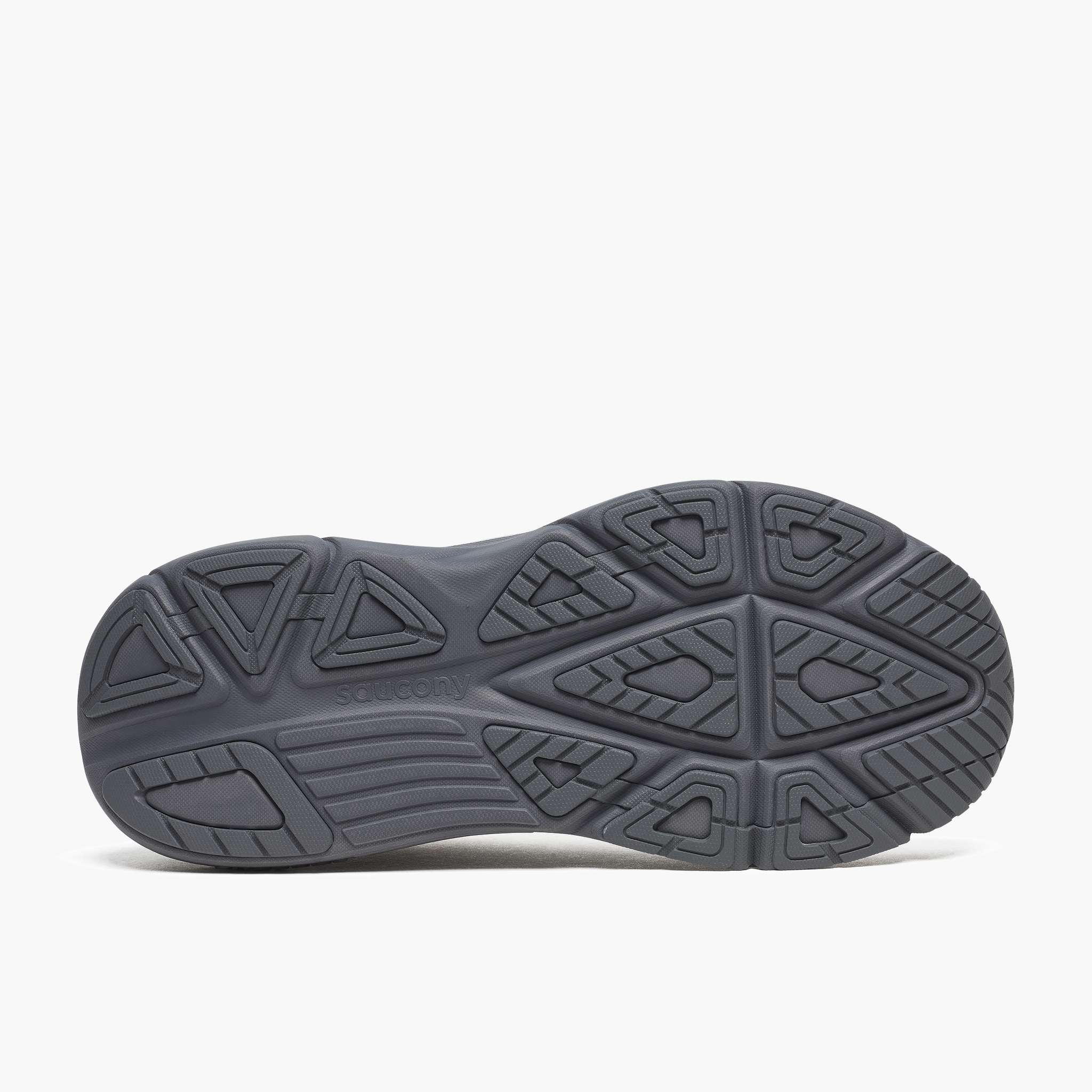 Sole angle shot of Men's Guide 19 in Fossil / Carbon