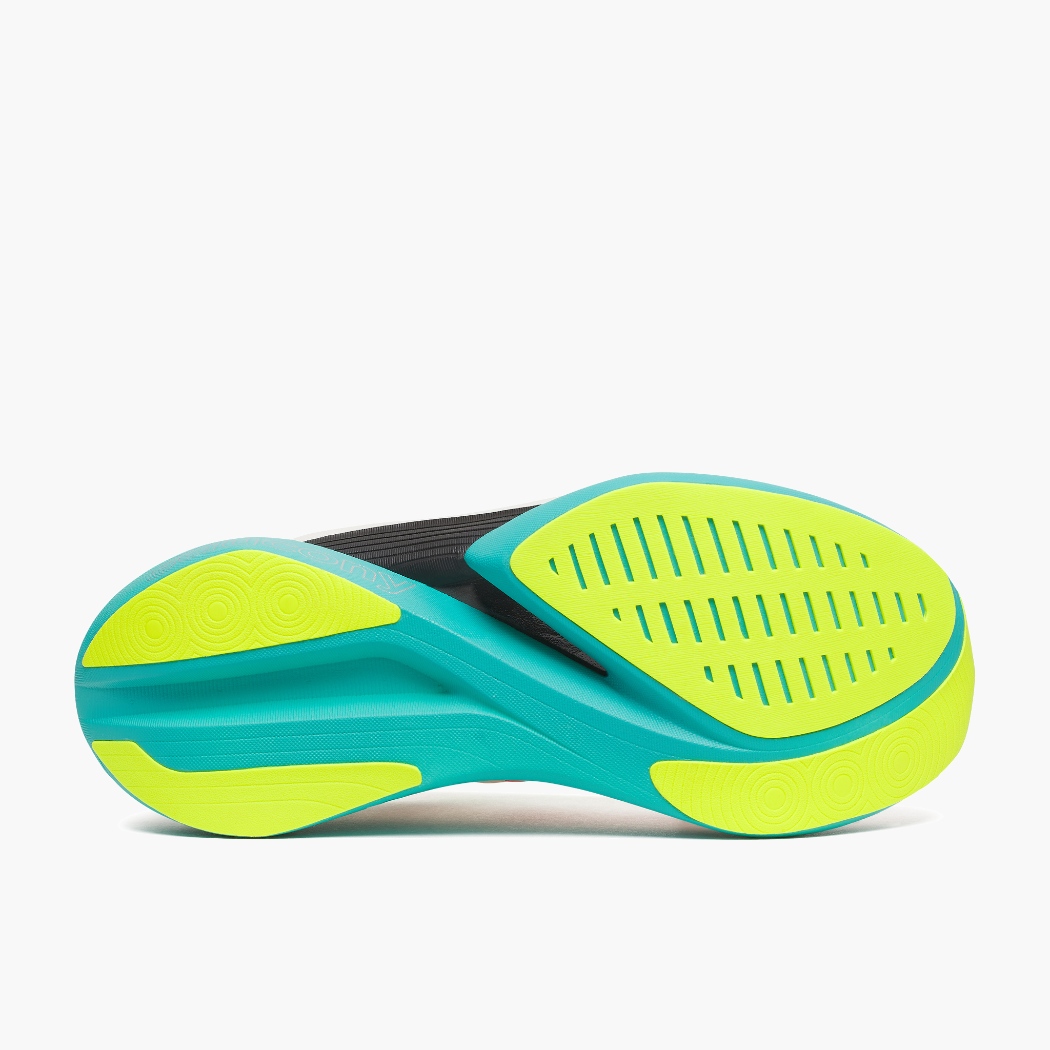 Sole angle shot of Men's Endorphin Elite 2 in White/vizi