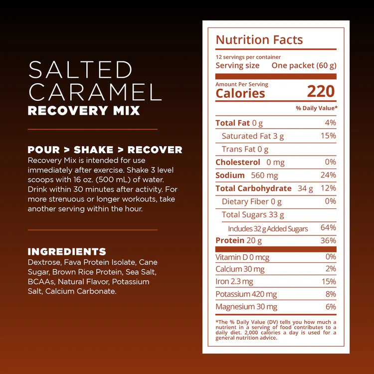 Recovery Drink Mix Single Serving