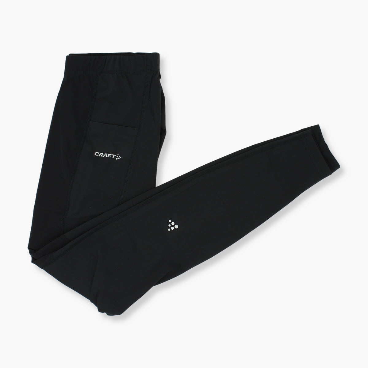 Men's Essence Warm Wind Tights 3 — flatlay 1 [C17987-BLACK]