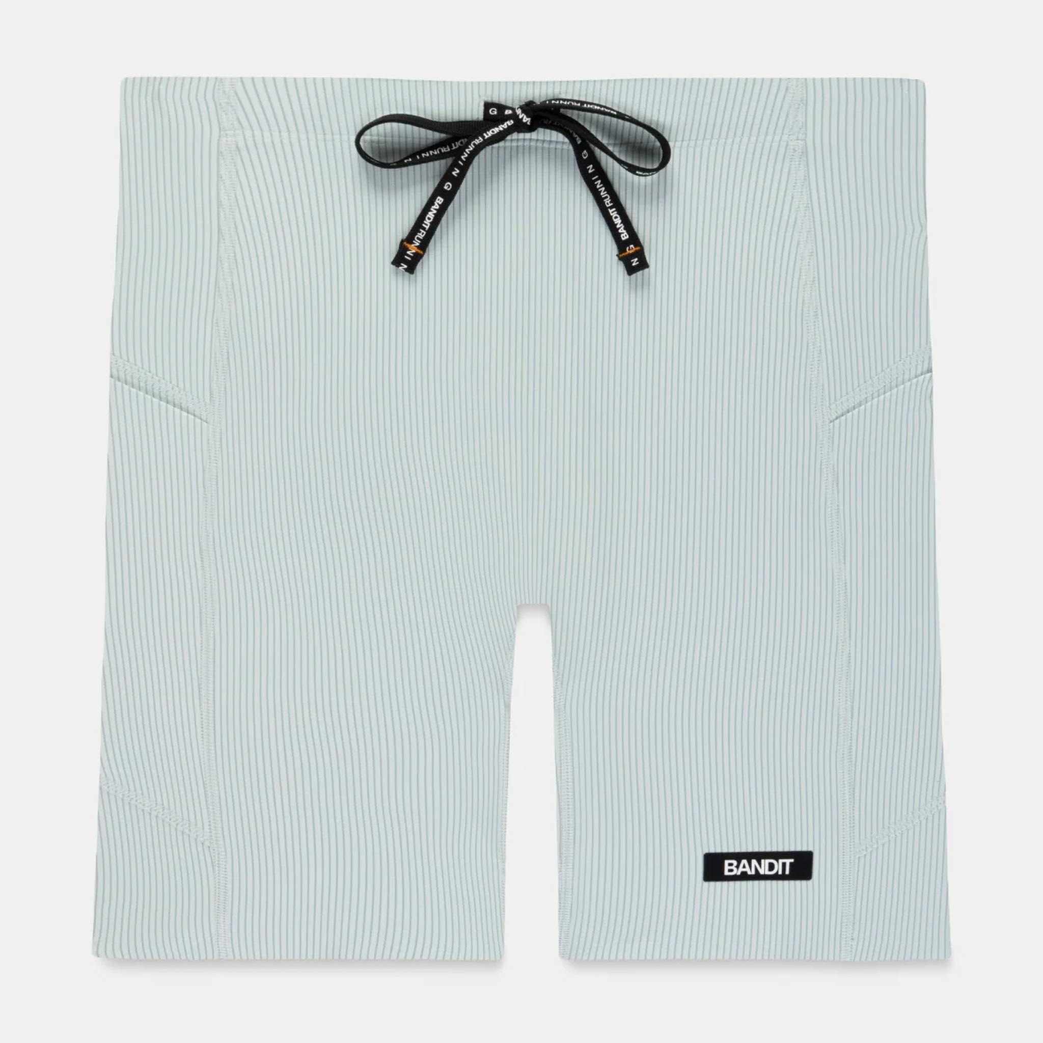Men's Striped Cadence Quarter Tights — Mist / Lagoon — image 7