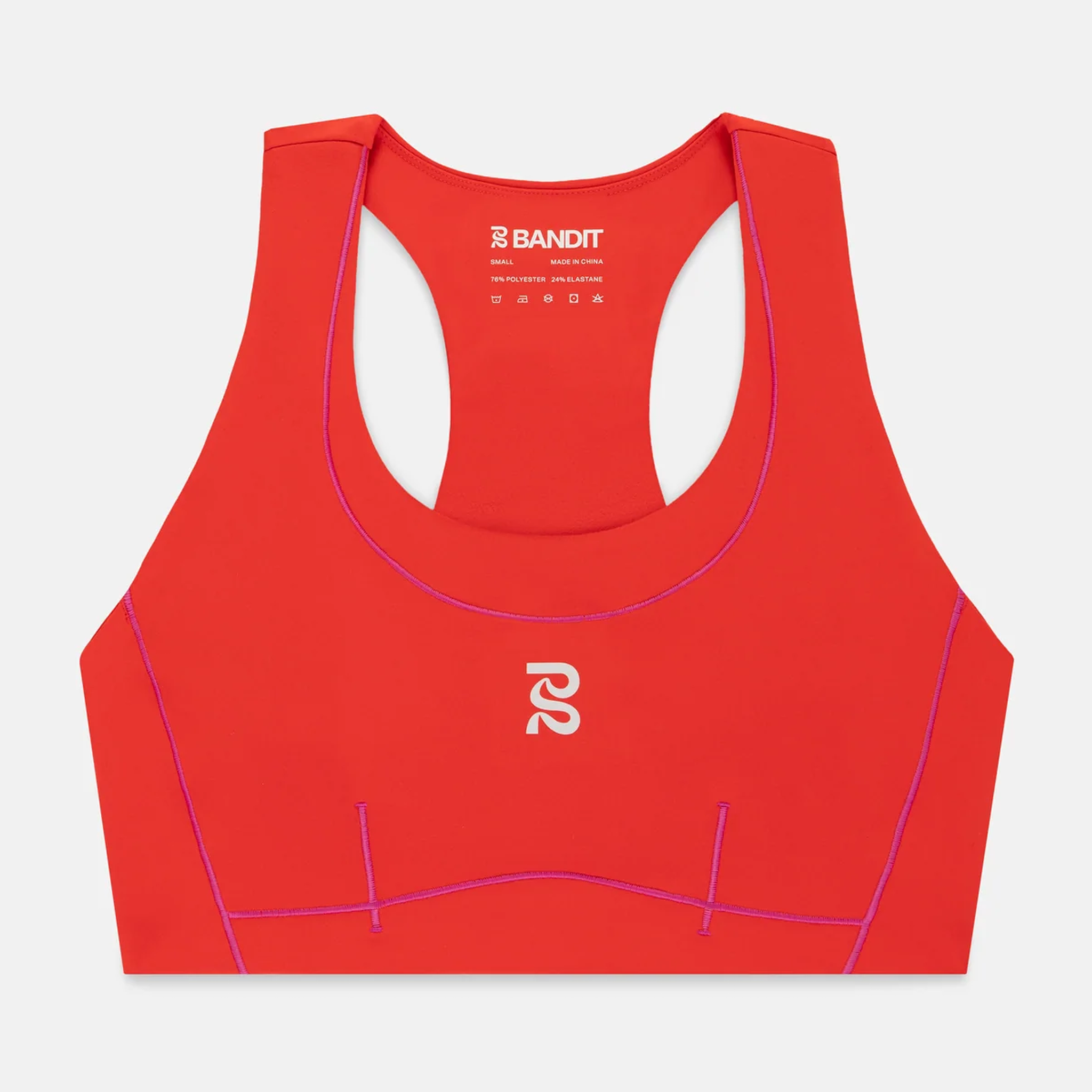 Next Gen Stamina Pop Stitch Acro Bra — Poppy — image 6