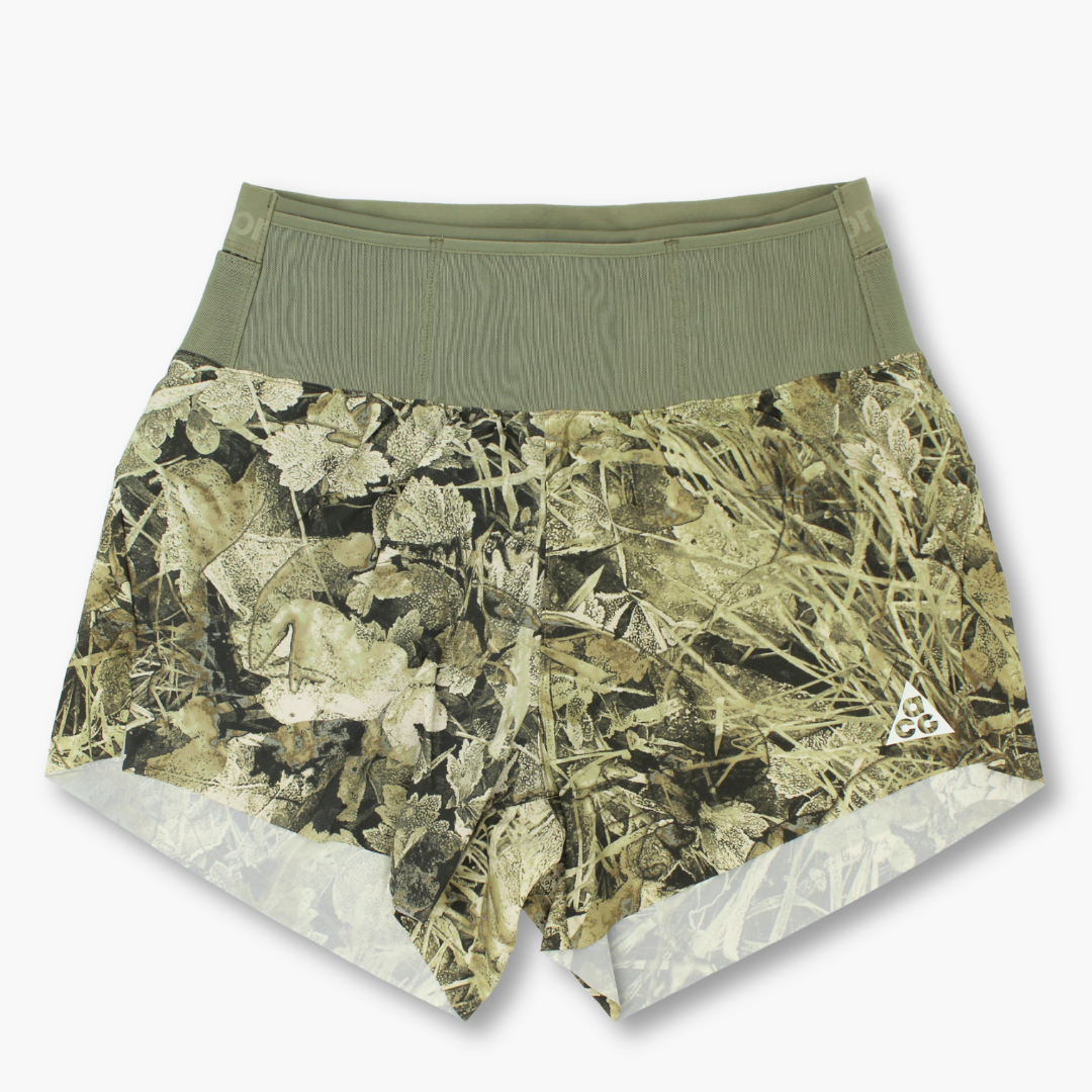 Women's ACG "Chamo Camo" 4" Trail Short — Flatlay 1 [IQ9742-355]