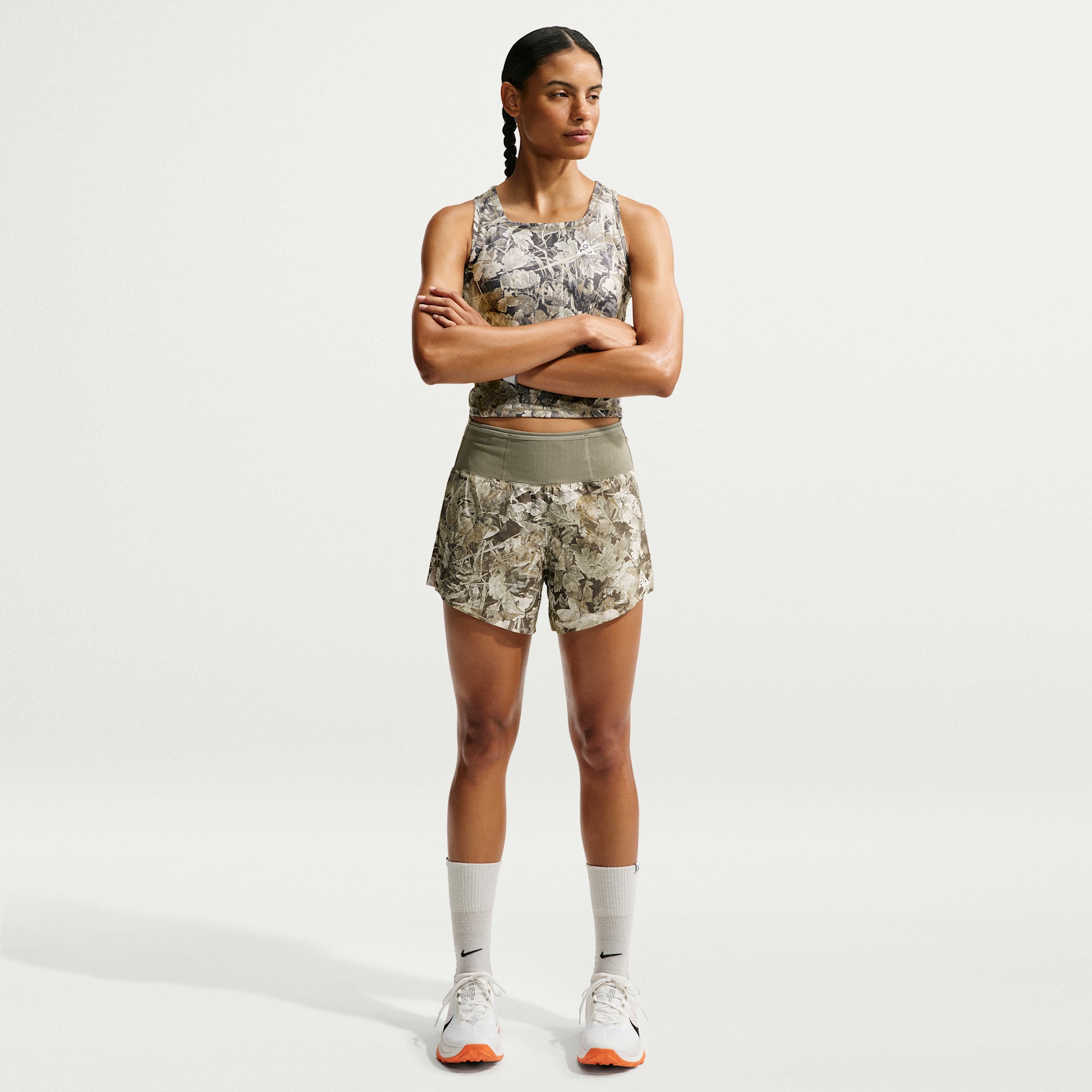 Women's ACG "Chamo Camo" 4" Trail Short