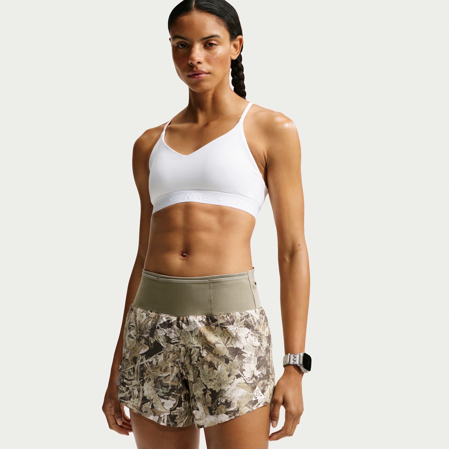 Women's ACG "Chamo Camo" 4" Trail Short