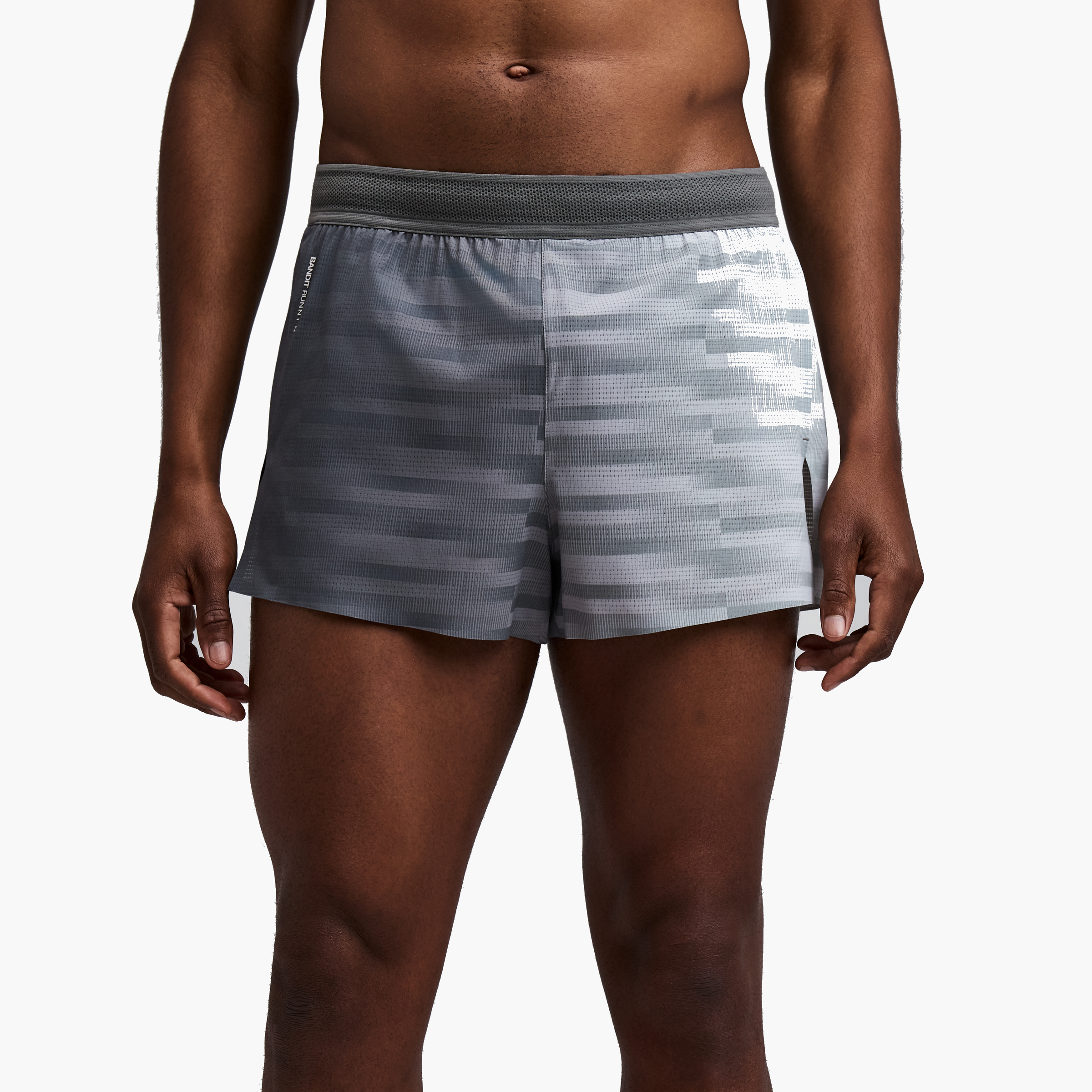 Men's CoolGrid 2-in-1 Run Short — Multi / Slate — image 1