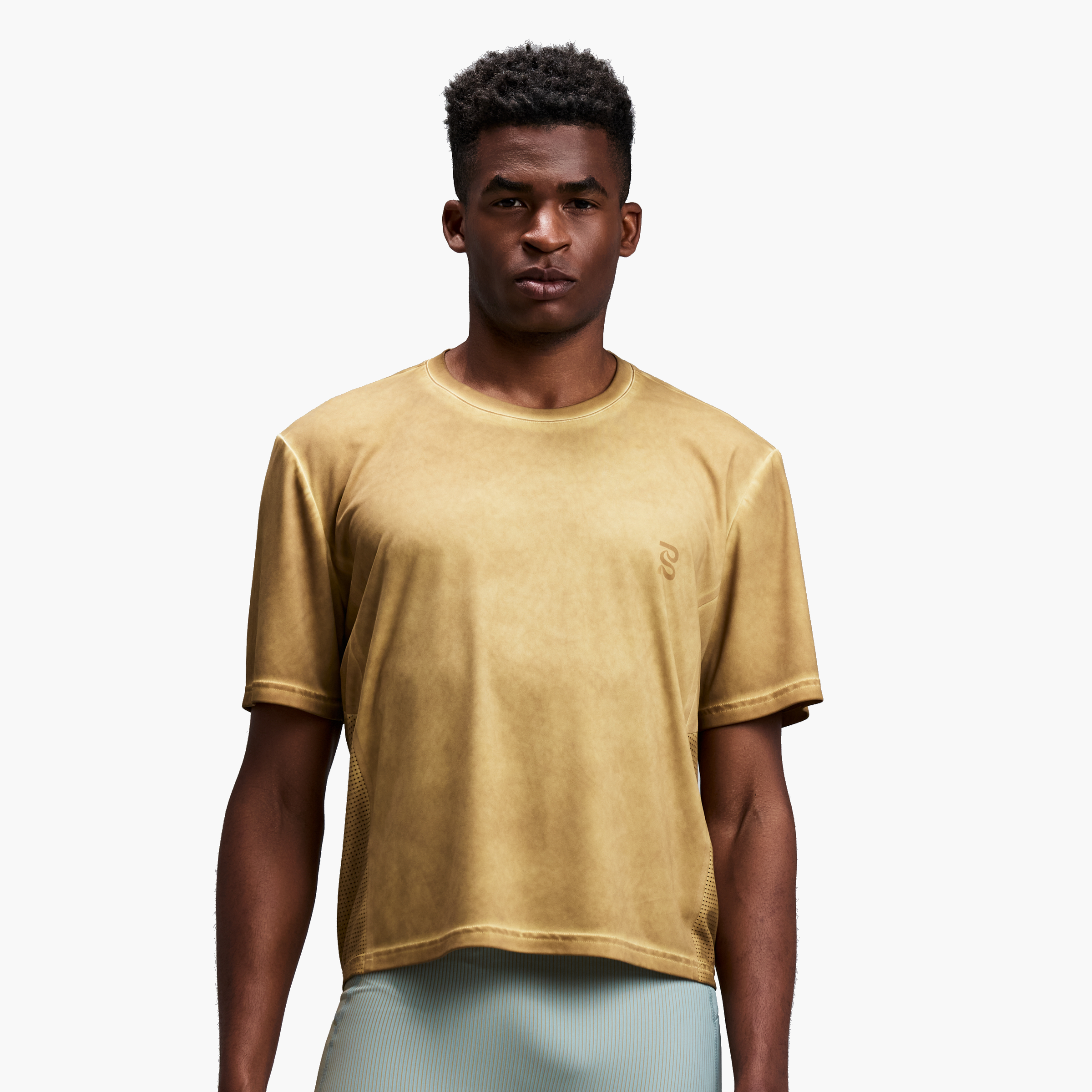 Men's FrioSoft Perforated Box Tee — Copal — image 1