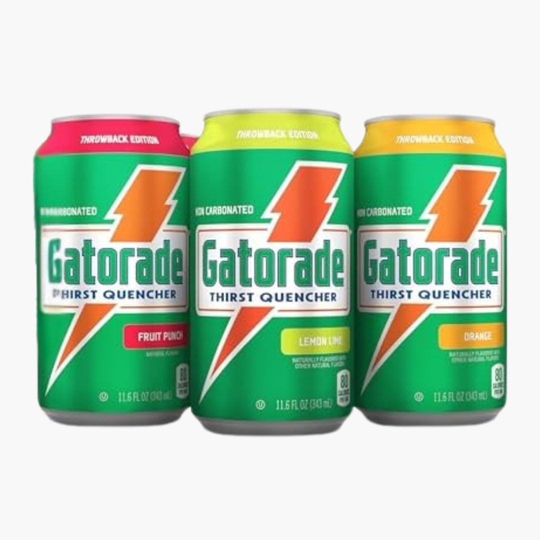 Gatorade Throwback 12 Oz. Can