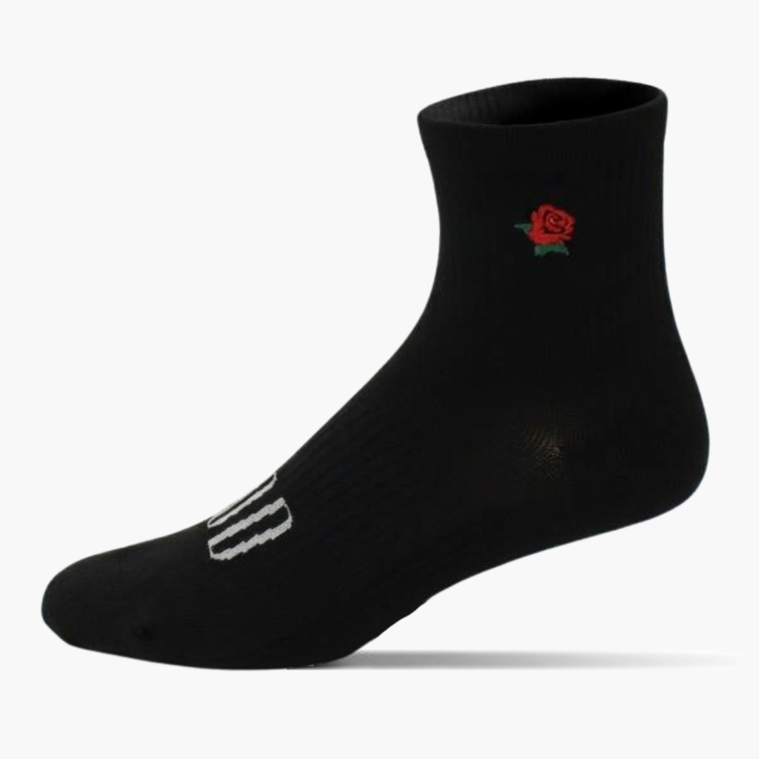 MCR Rose Lightweight Quarter Sock