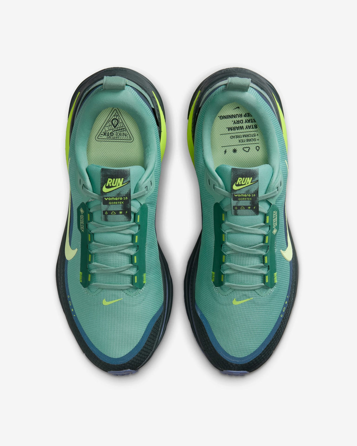 Vomero 18 GORE-TEX soft protective mesh upper