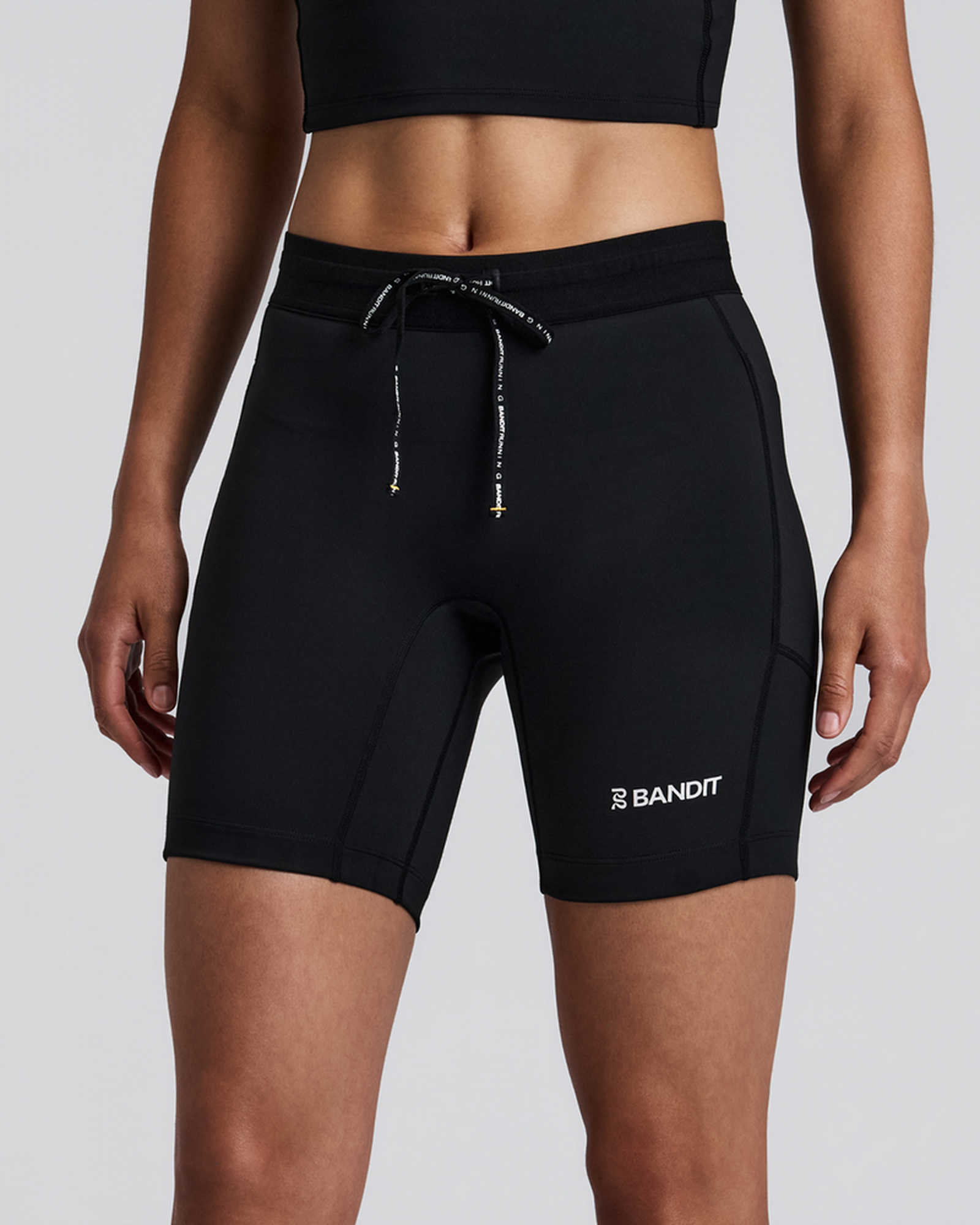 Bandit Stamina 7-inch compression short worn front view