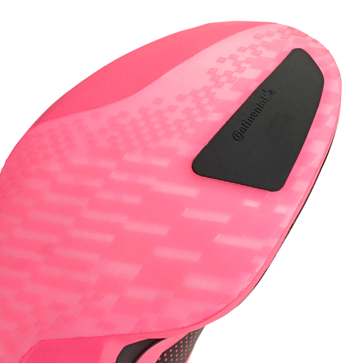 Forefoot outsole of the adidas Adizero Adios Pro 5 in Solar Turbo