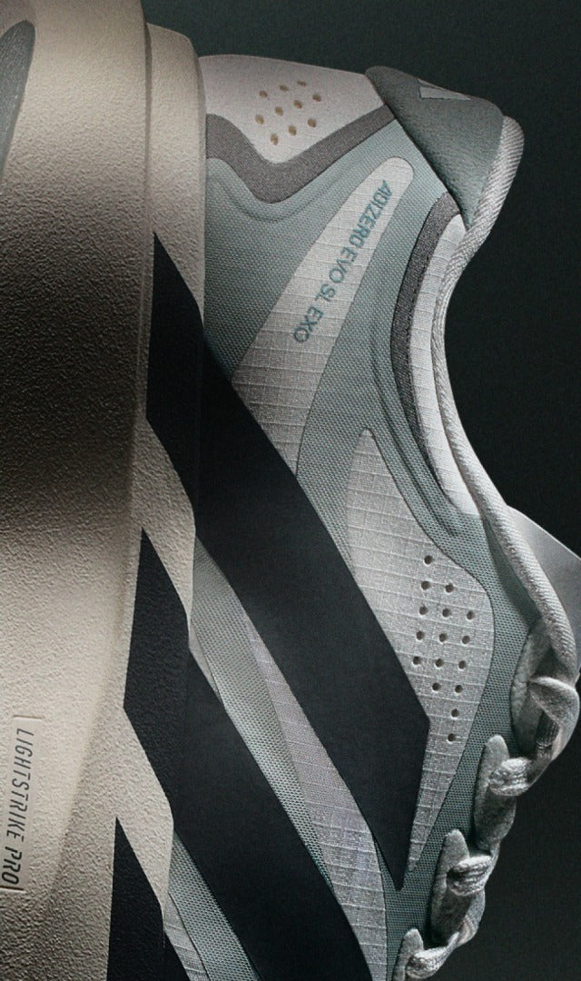 Lightstrike Pro midsole detail — Adidas Adizero Evo SL Exo