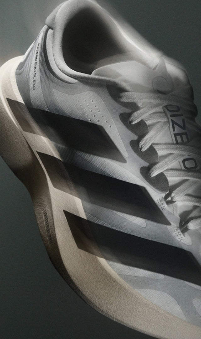 Woven shell and heel support — Adidas Adizero Evo SL Exo