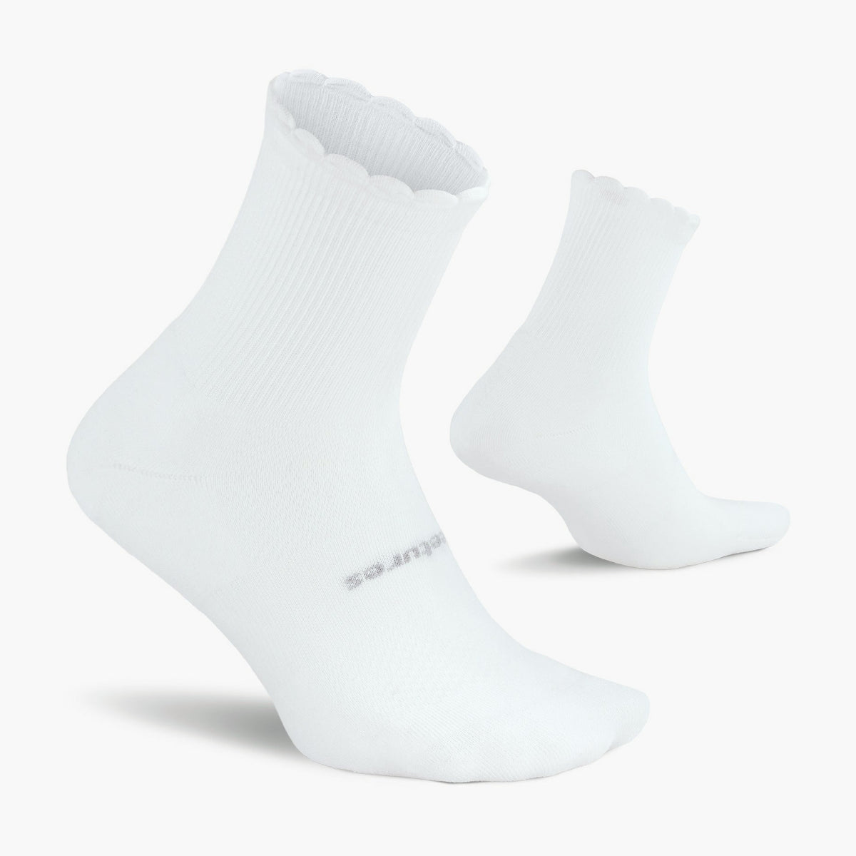 High Performance Max Cushion Quarter Tall Scallop Sock — product-only source 2 [FA40552070]