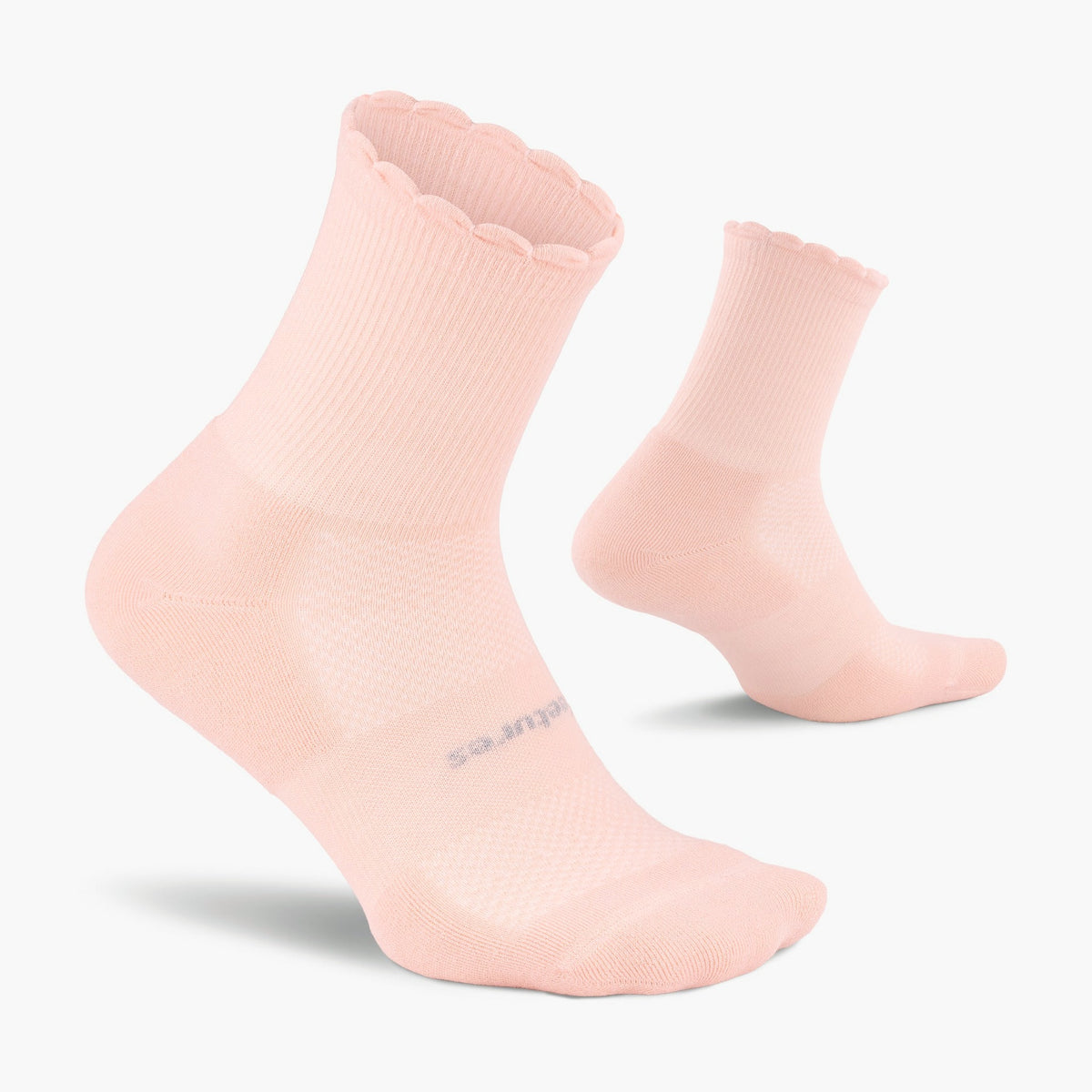 High Performance Max Cushion Quarter Tall Scallop Socks — product-only source 2 [FA40552072]