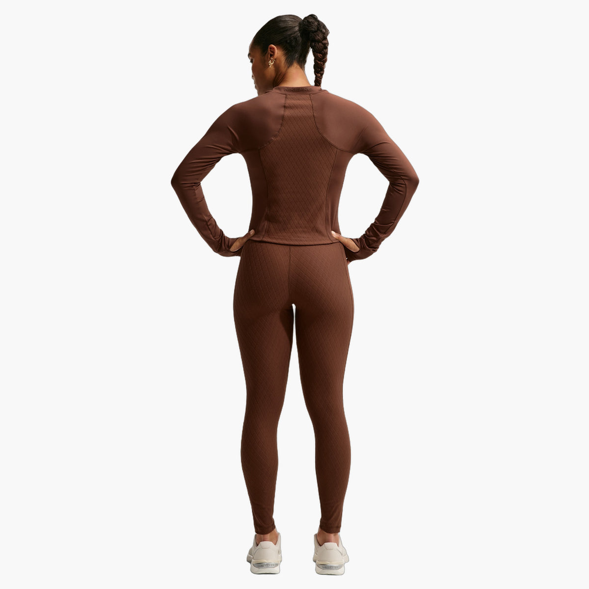 Women's Pro Sculpt 1/4 Zip — on-body source 5 [IM9747-259]