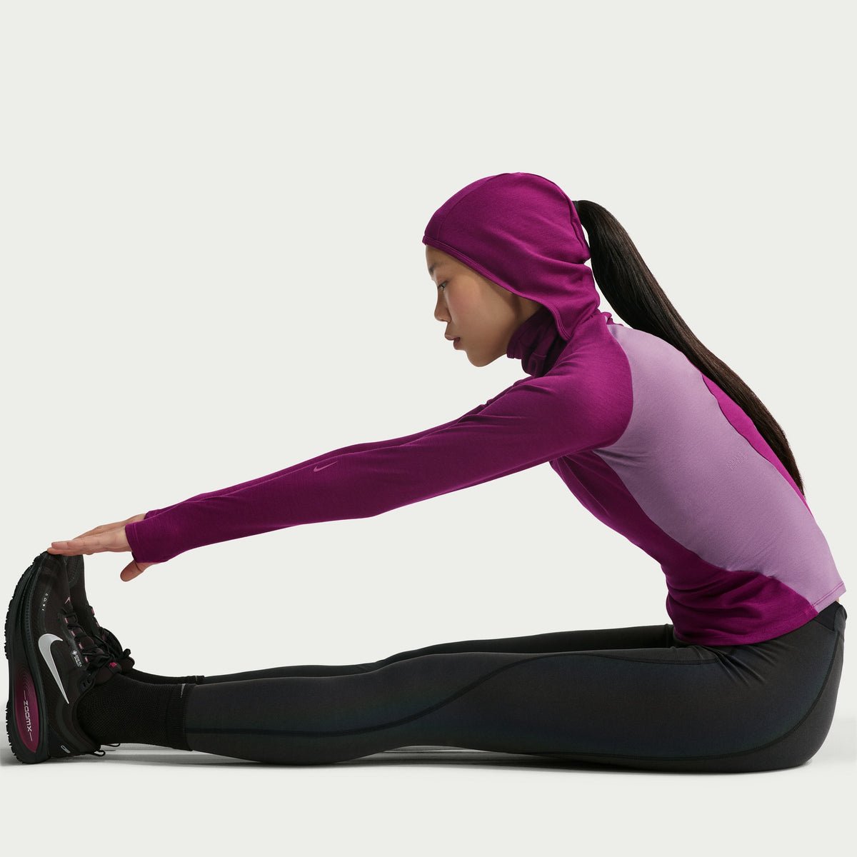 Women's Flash High-Waisted Leggings — on-body source 4 [IU1103-938]