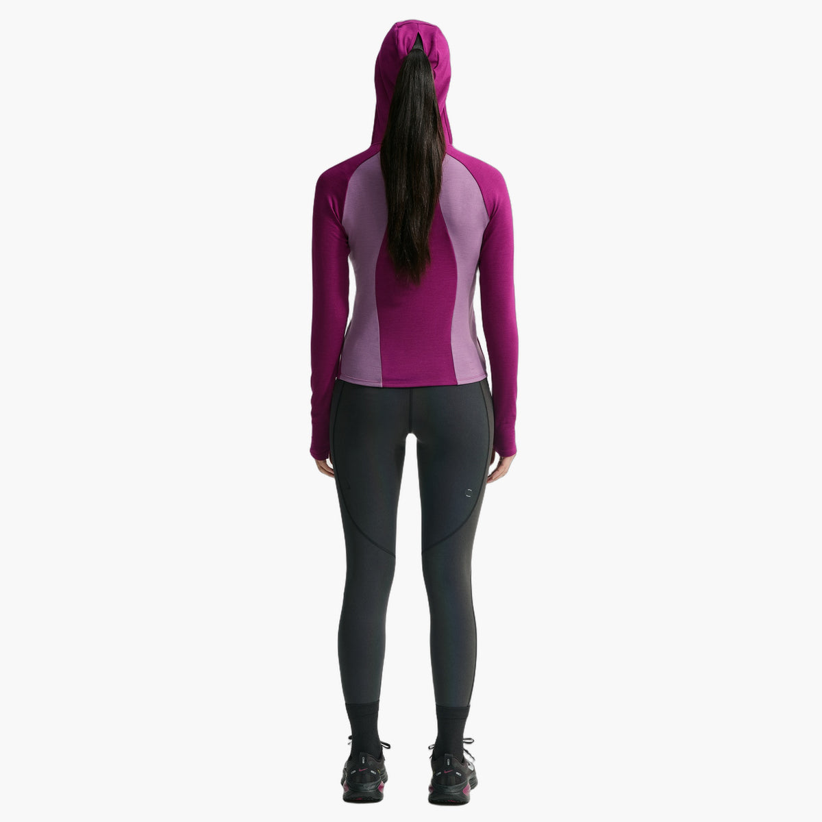 Women's Flash High-Waisted Leggings — on-body source 5 [IU1103-938]