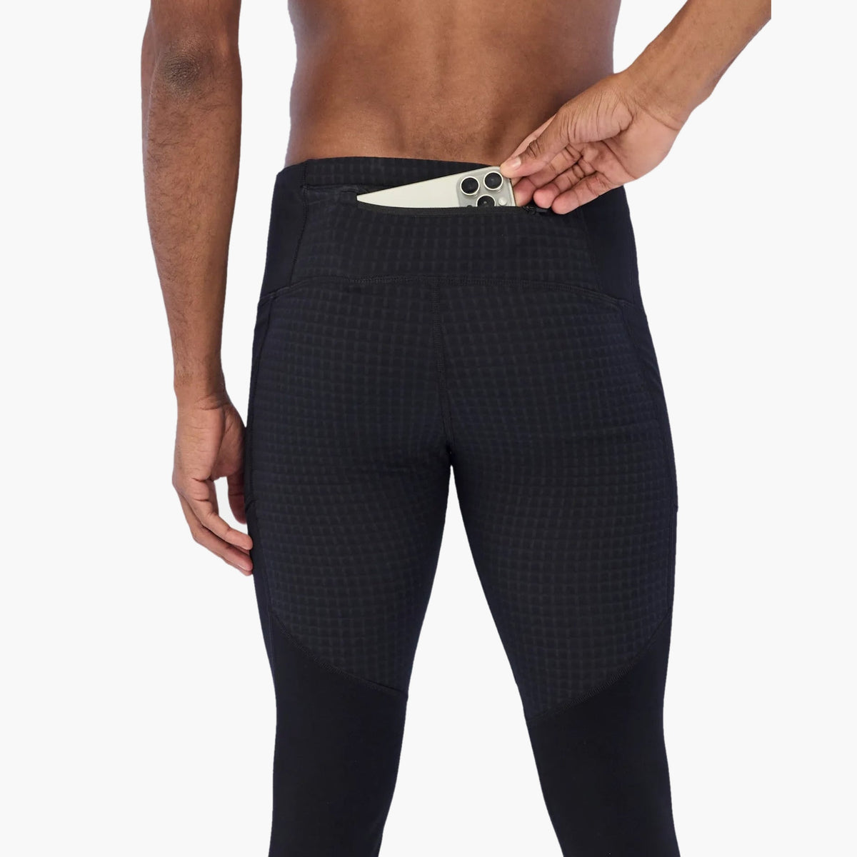 Men's Superwarm Cold Weather Tights — on-body source 6 [MBPPP003WI25BB.S]