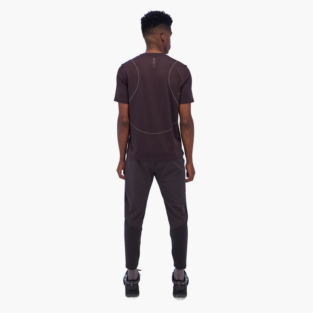 Men's Superwarm Run Pant — on-body source 10 [MBPPP005WI25SH.S]