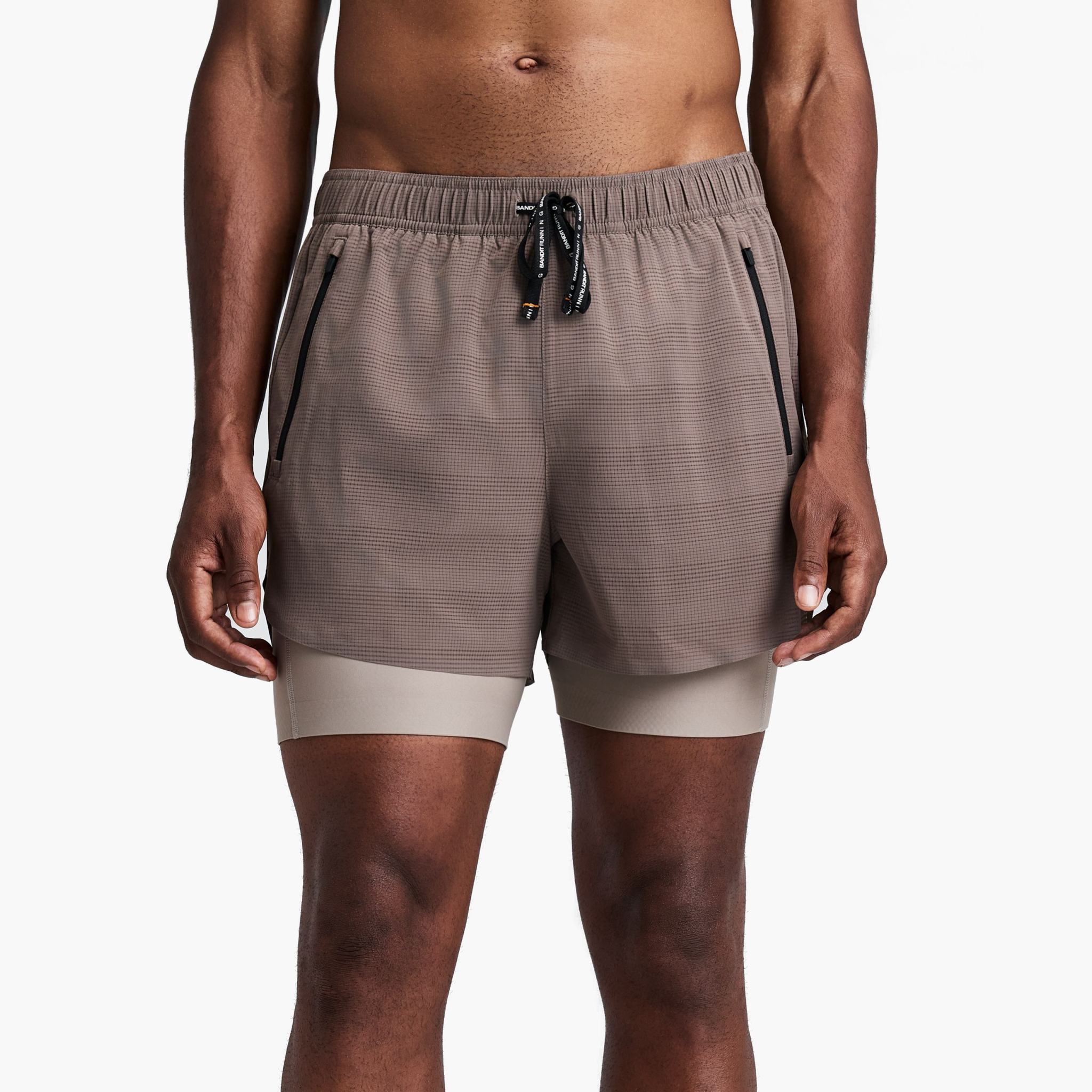 Men's CoolGrid 2-in-1 Run Shorts