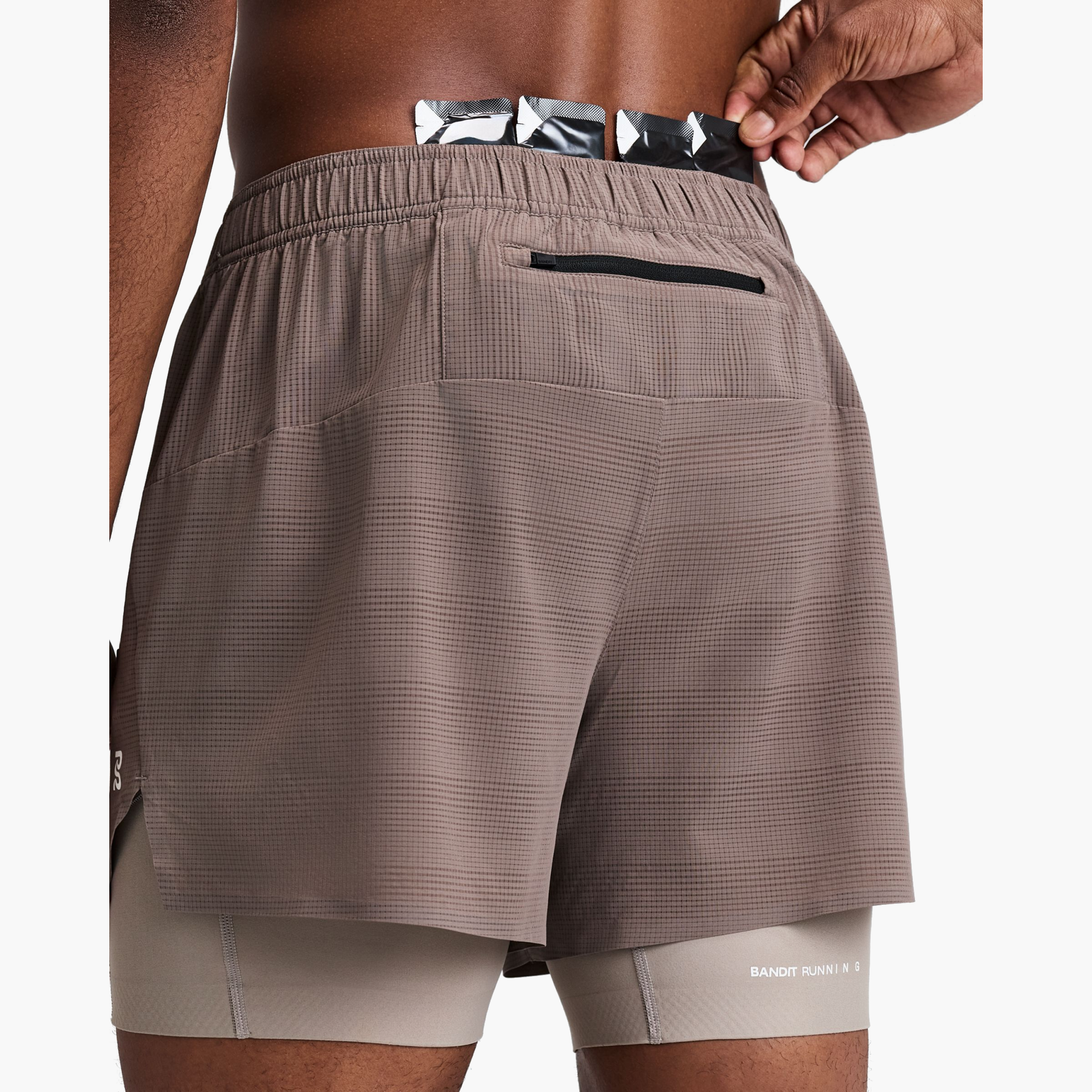 Men's CoolGrid 2-in-1 Run Shorts