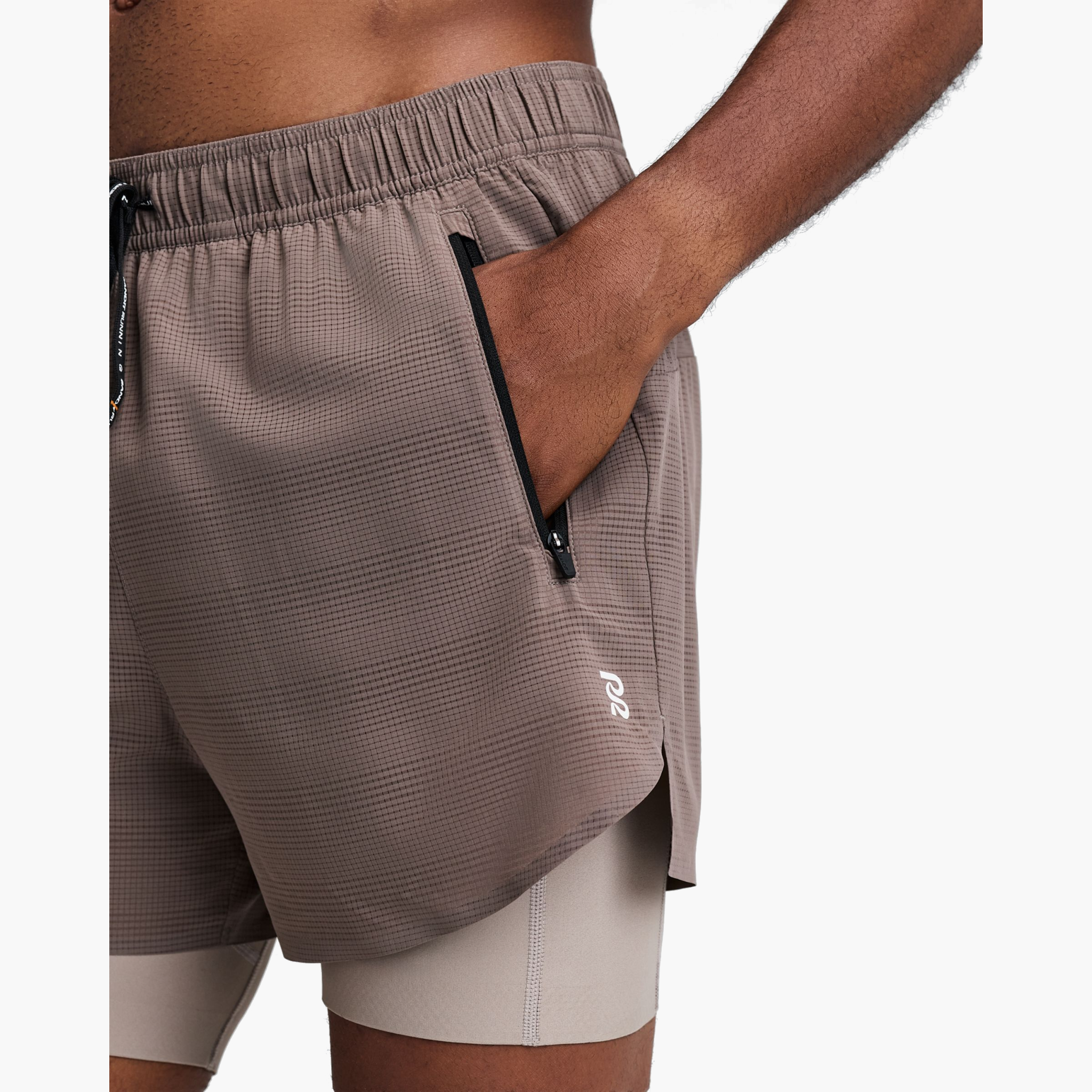 Men's CoolGrid 2-in-1 Run Shorts