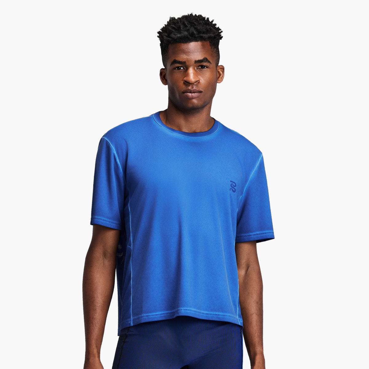 Men's FrioSoft Perforated Box Tee — on-body source 4 [MTPTP006FL26BHB.S]