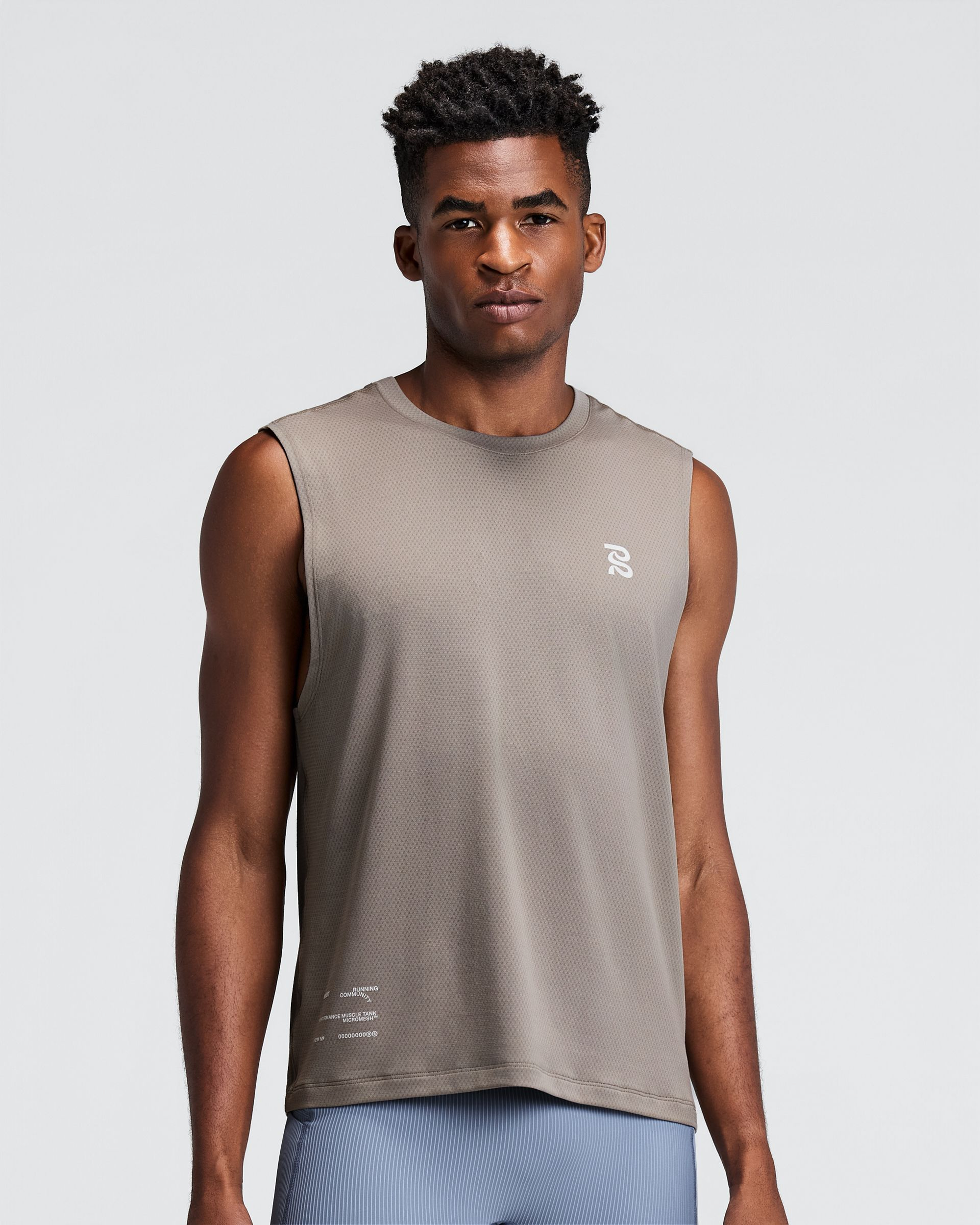 Men's Micromesh Run Tank — Fast-Drying