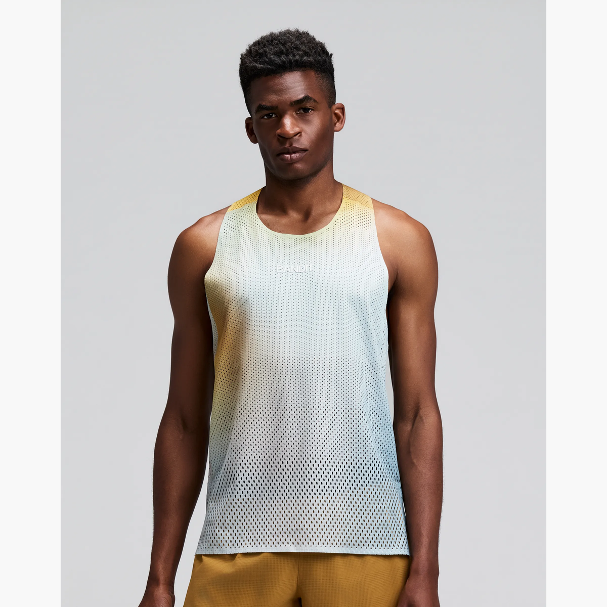 Men s Shredder Race Singlet with Flopack in Lagoon Multi - 2