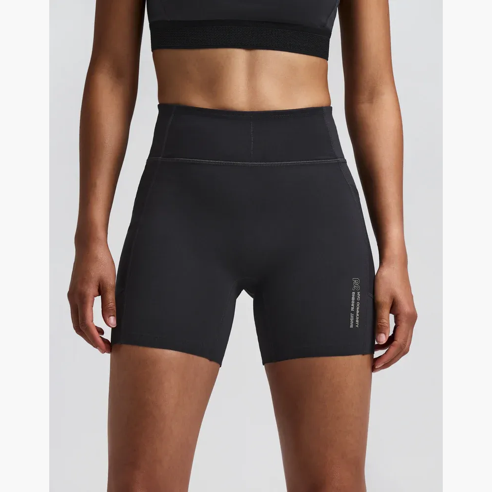 Women s Vanisher High Waist Compression Shorts 5 in Anthracite - 2