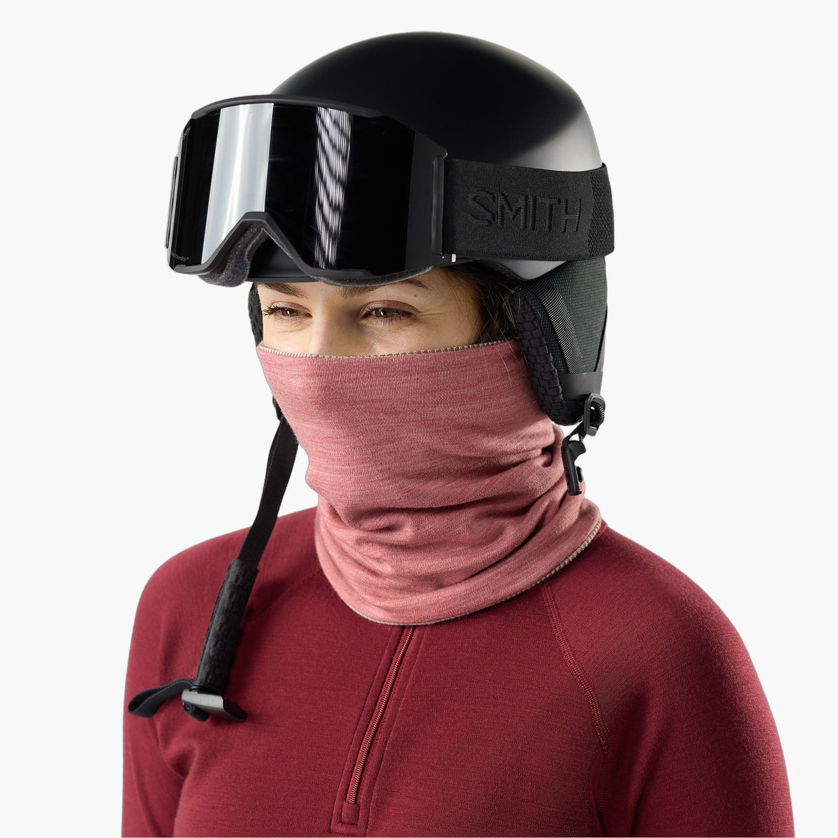 Thermal Merino Reversible Neck Gaiter — on-body source 1 [SW017071-R39]