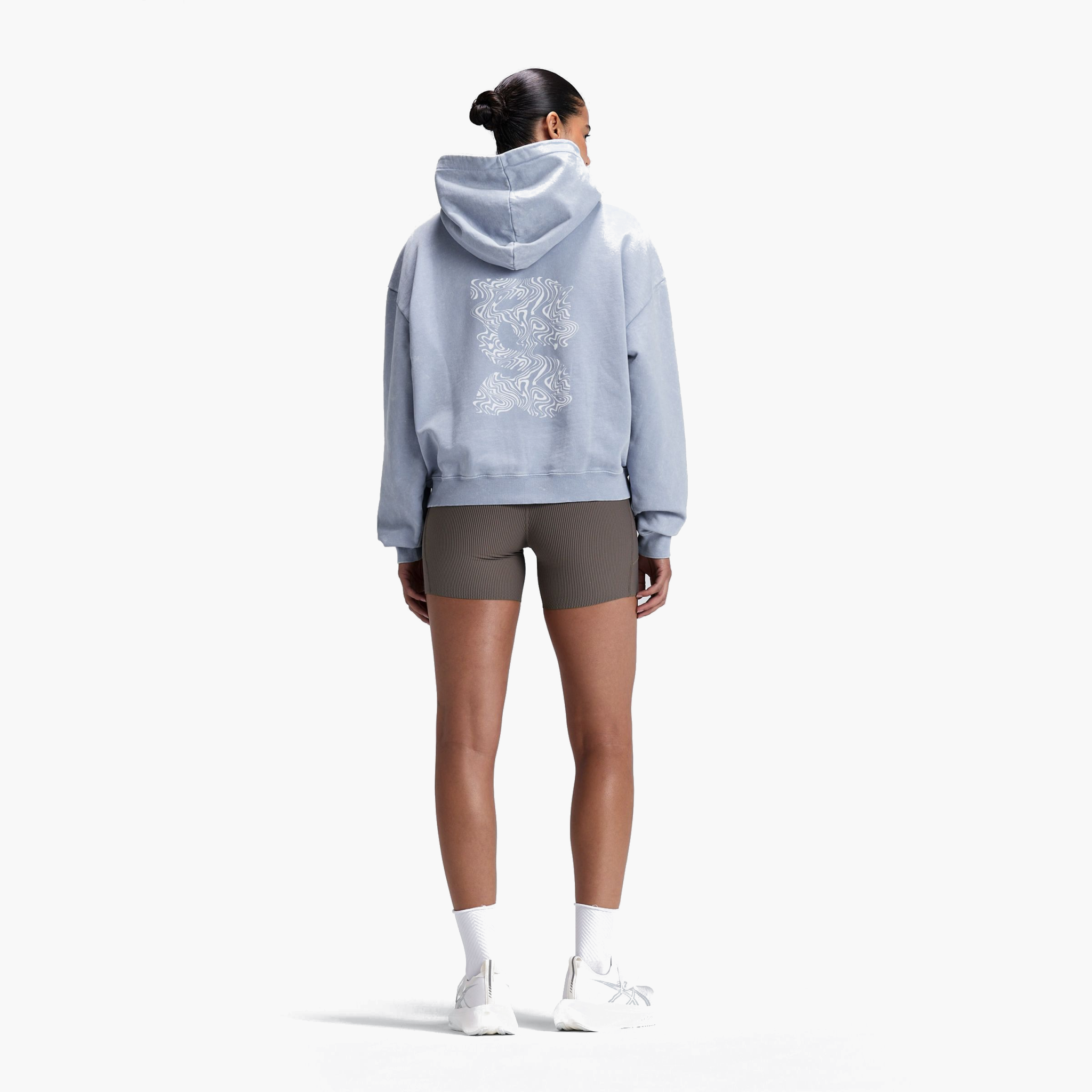 Unisex Chroma Wash Cropped Hoodie