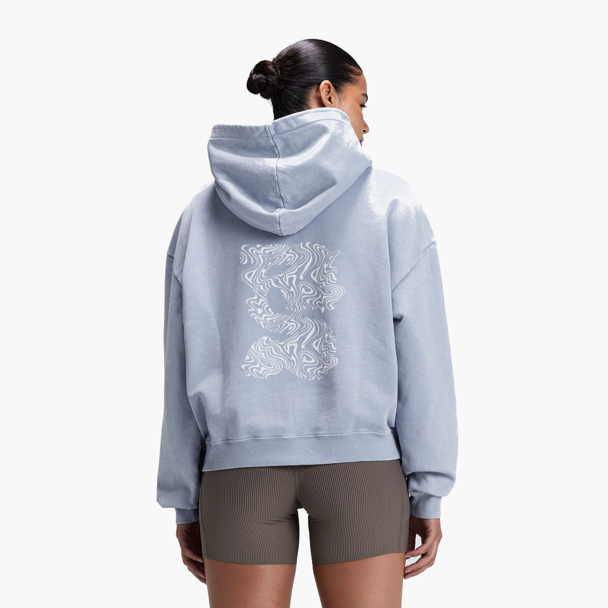 Unisex Chroma Wash Cropped Hoodie
