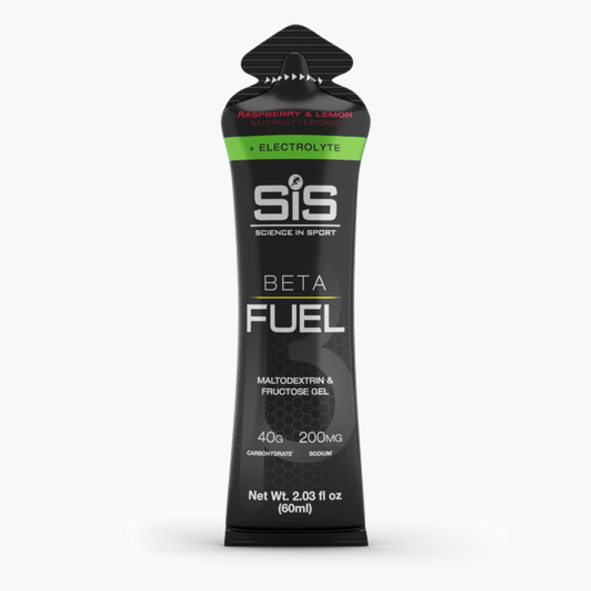 BETA FUEL GEL + ELECTROLYTES - Beta Fuel Gel Electrolytes Raspberry Lemon