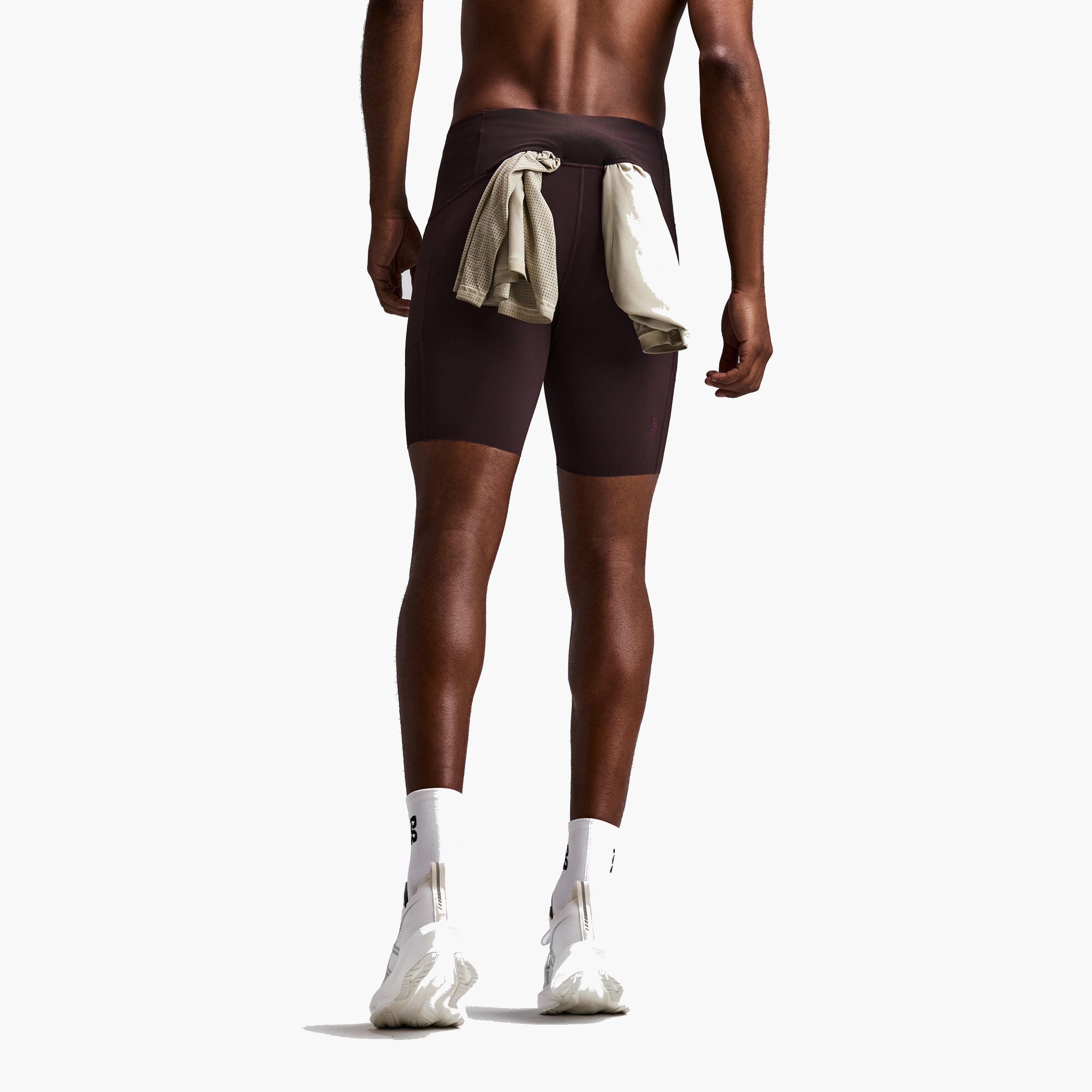 Men's Vanisher Half Tights — Espresso — image 2