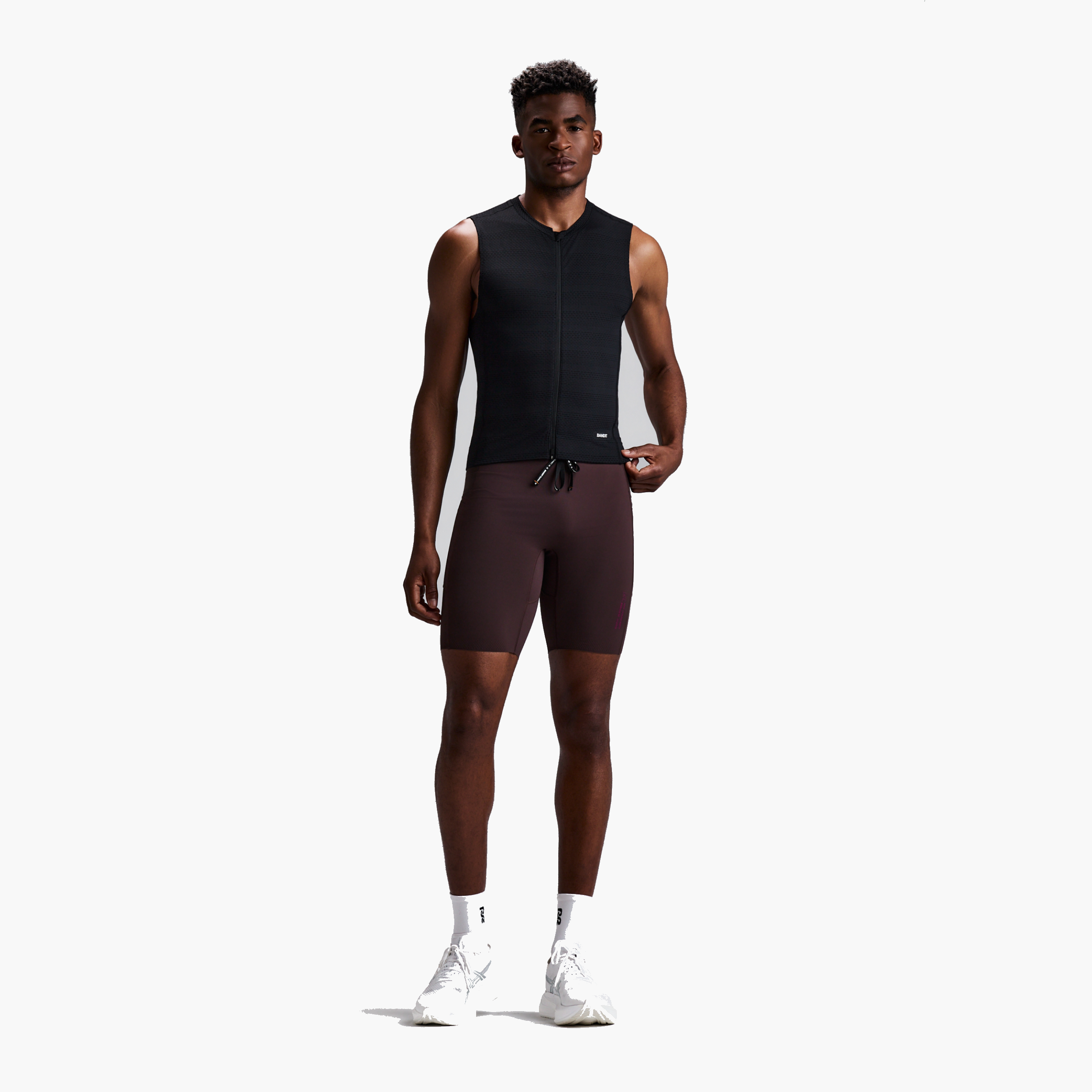 Men's Vanisher Half Tights — Espresso — image 5