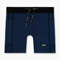 Women's Striped Cadence 5" Compression Shorts — flatlay source 1 [WBCBP002FL26BBB.XS]