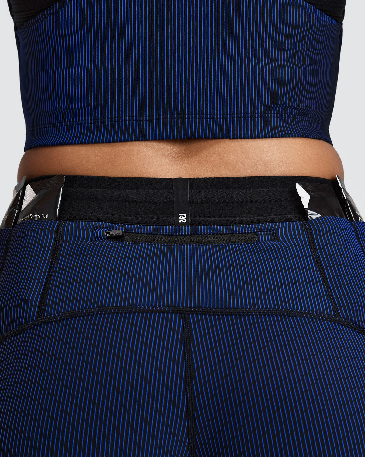 Women's Striped Cadence 5" Compression Shorts — on-body source 8 [WBCBP002FL26BBB.XS]