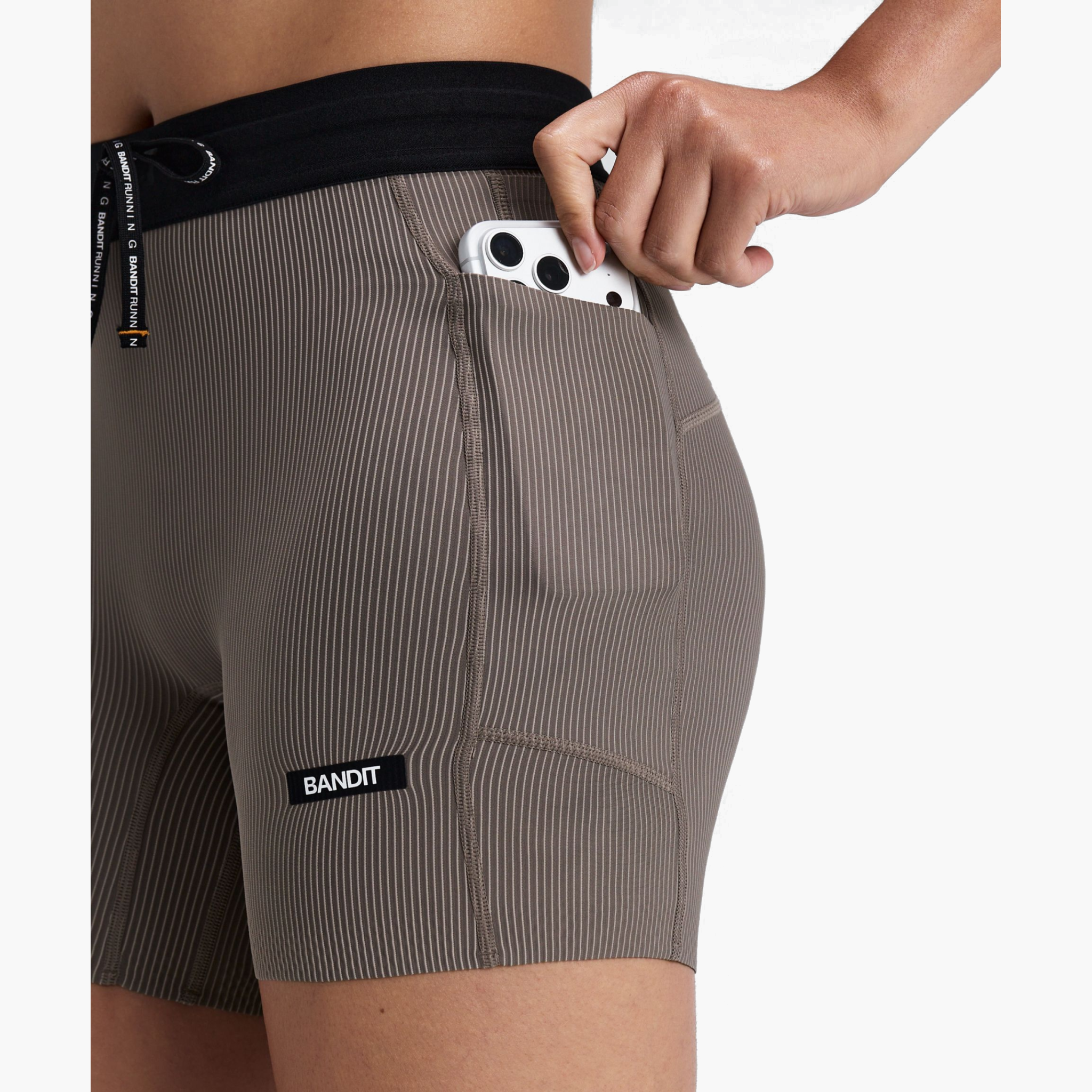 Women's Striped Cadence 5" Compression Shorts