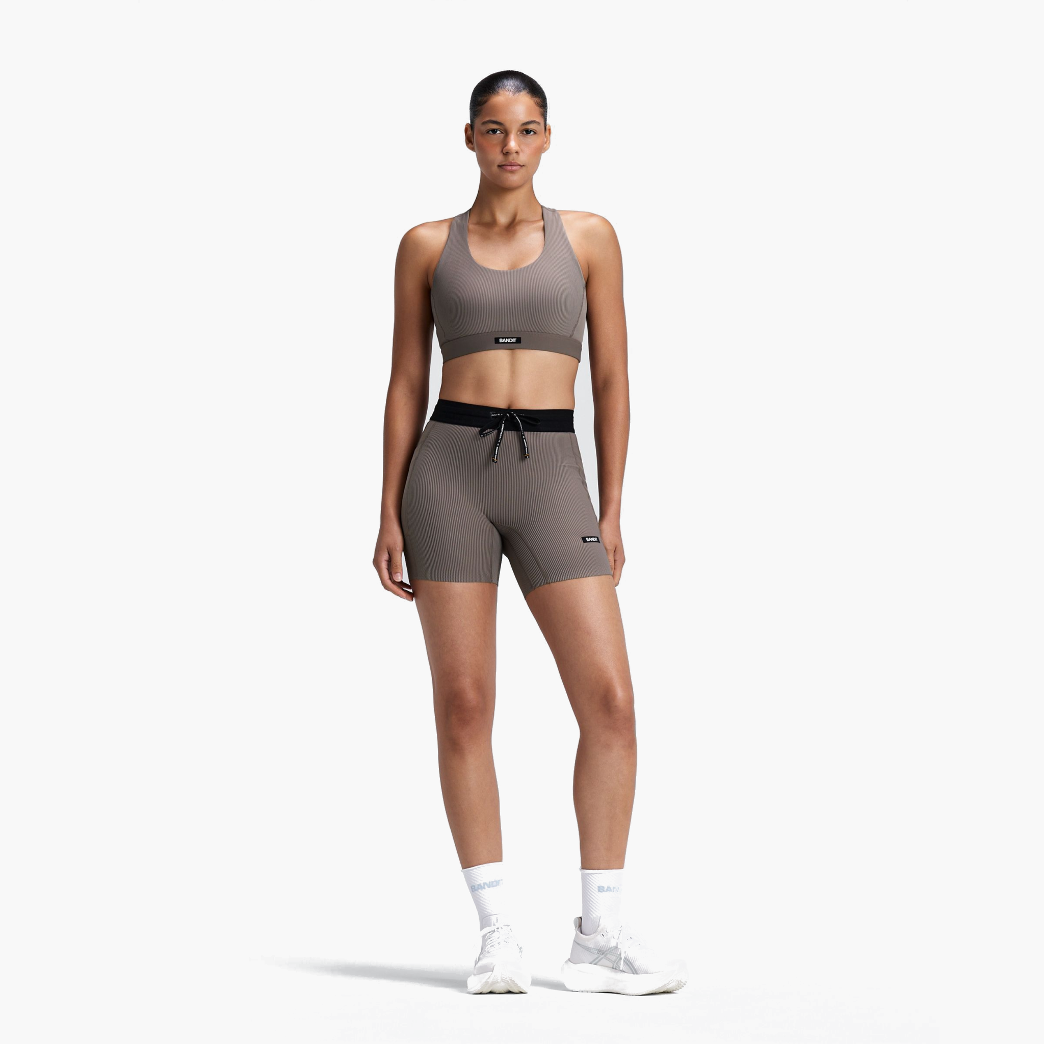 Women's Striped Cadence 5" Compression Shorts
