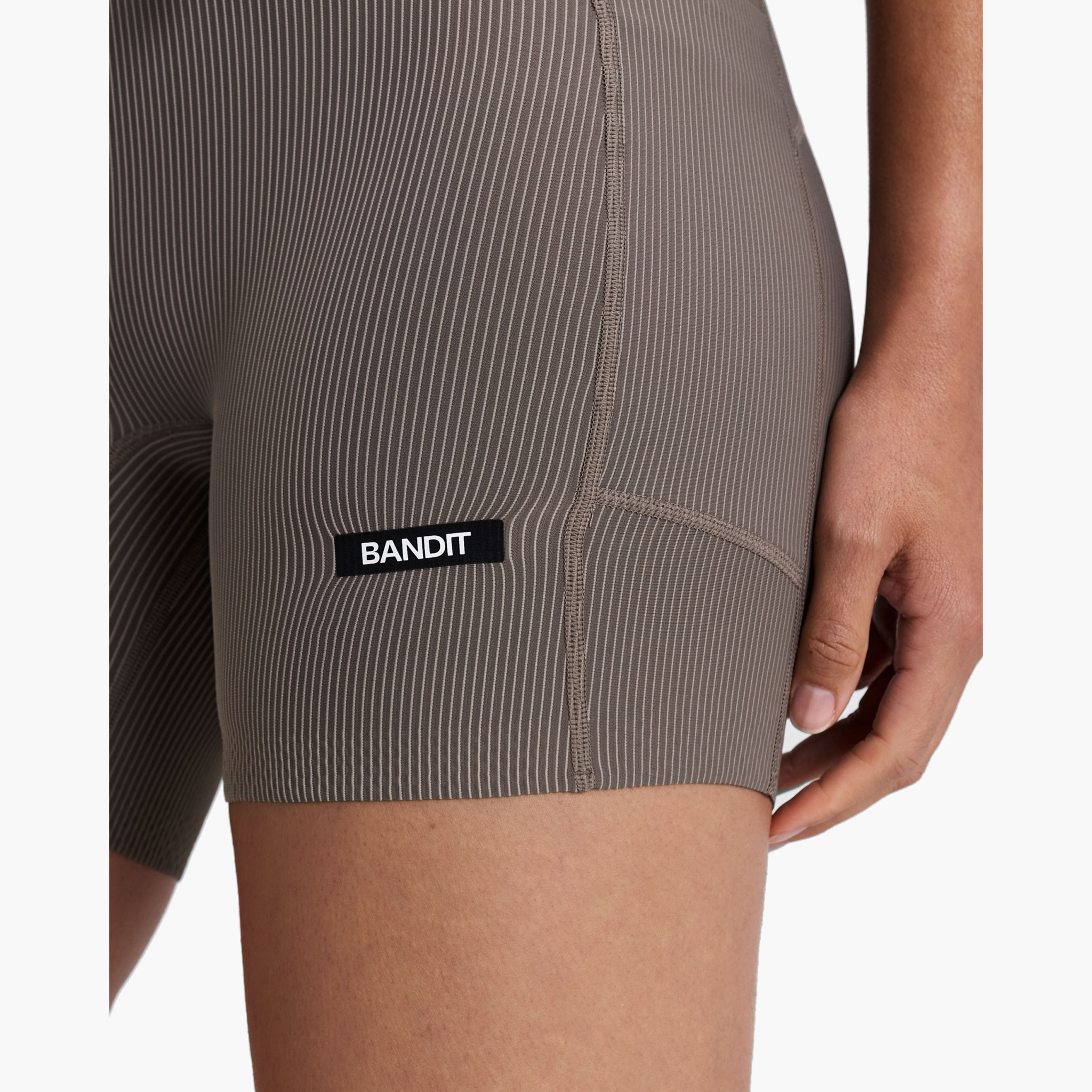 Women's Striped Cadence 5" Compression Shorts