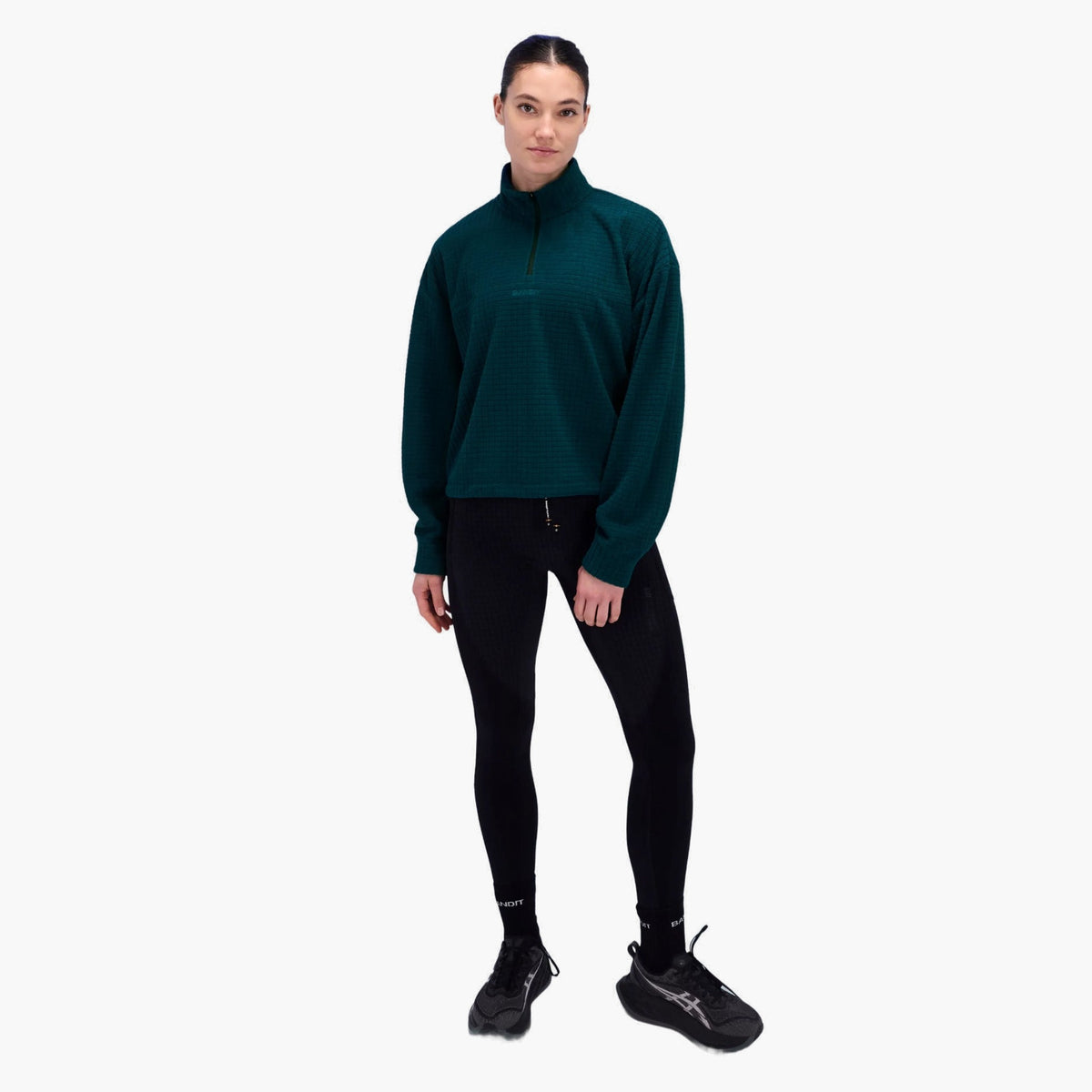 Women's Superwarm Cold Weather Tights — on-body source 10 [WBLGP002WI25BB.XS]
