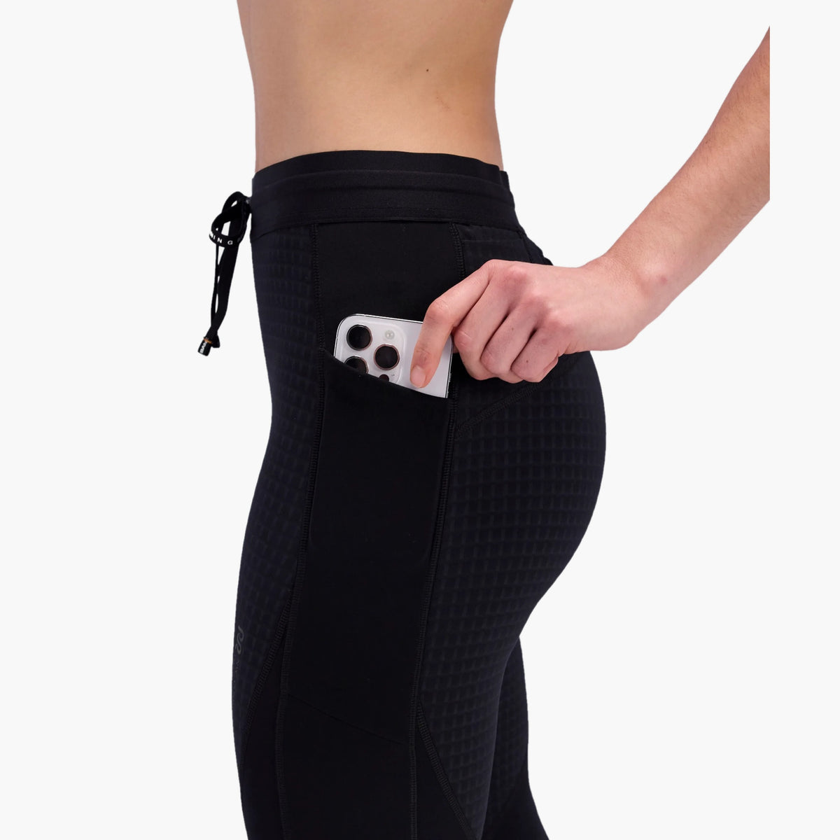 Women's Superwarm Cold Weather Tights — on-body source 2 [WBLGP002WI25BB.XS]