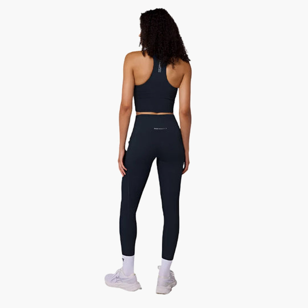 Women's Stamina Flatlock High Waist Leggings — on-body source 2 [WPLGP001FL24BB]